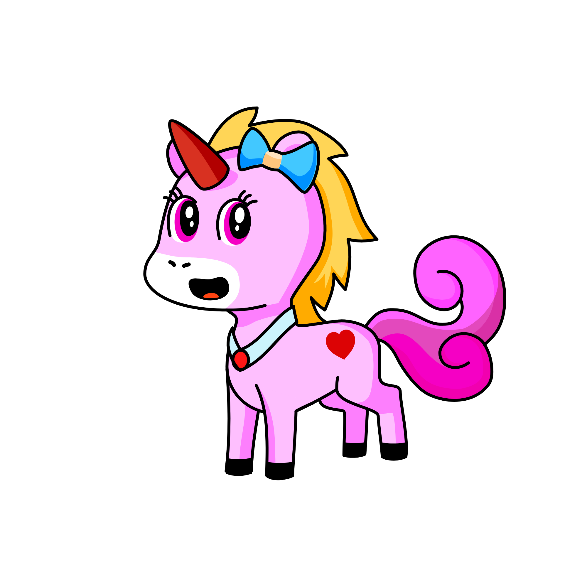 Poppy, the unicorn