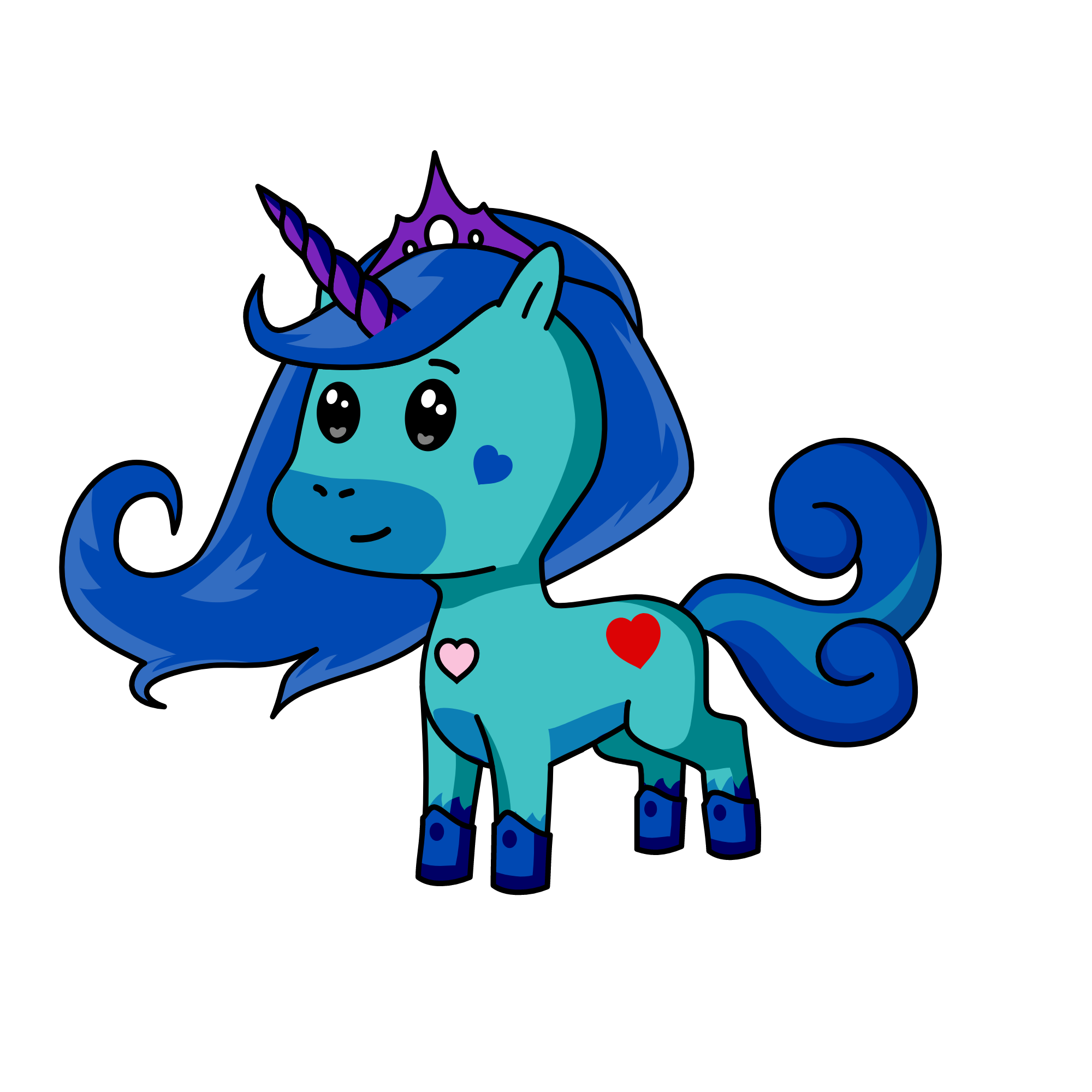 Wave, the unicorn