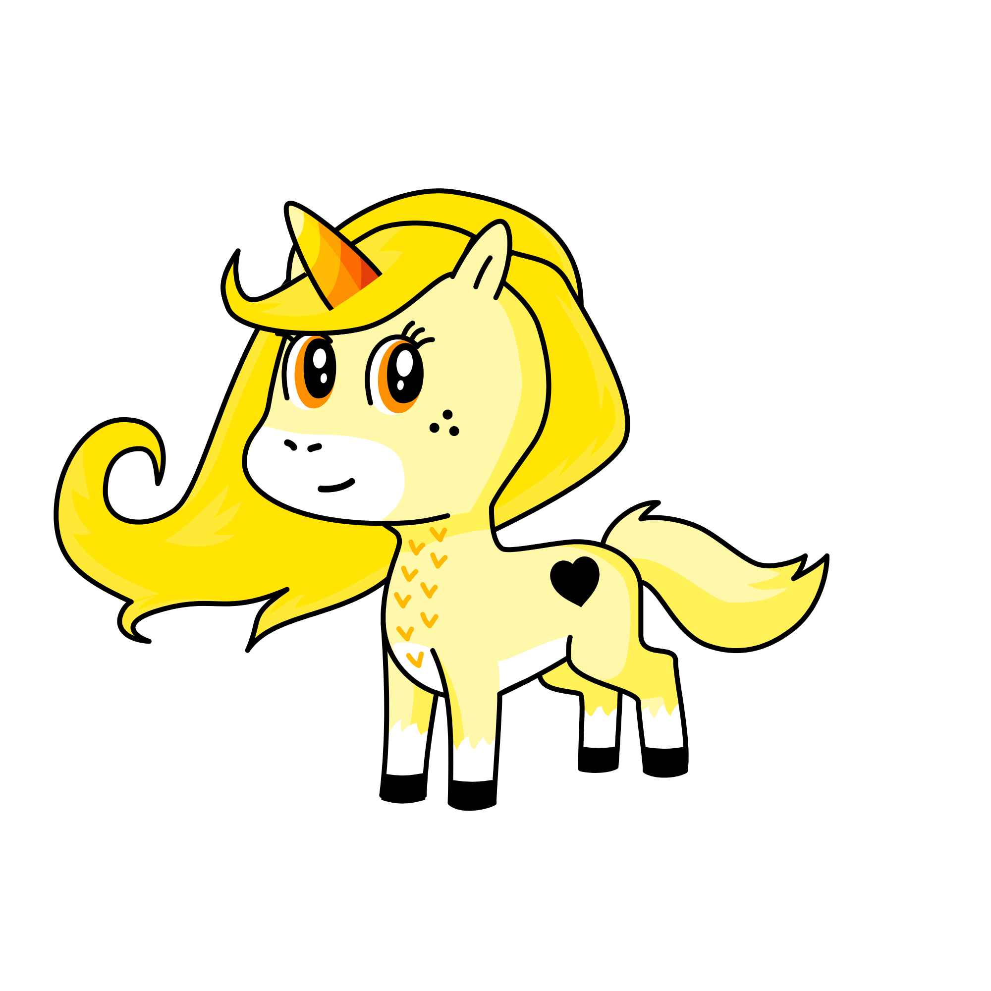 Flash, the unicorn