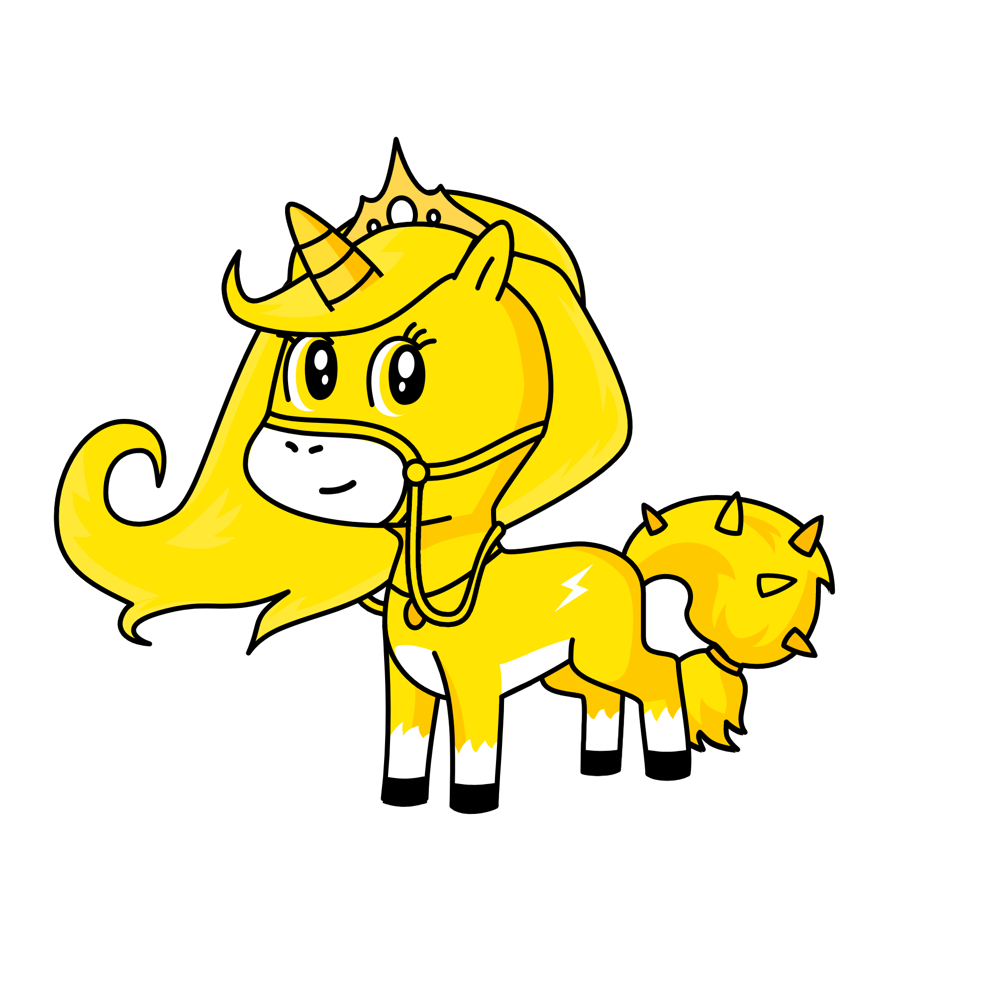 flash, the unicorn