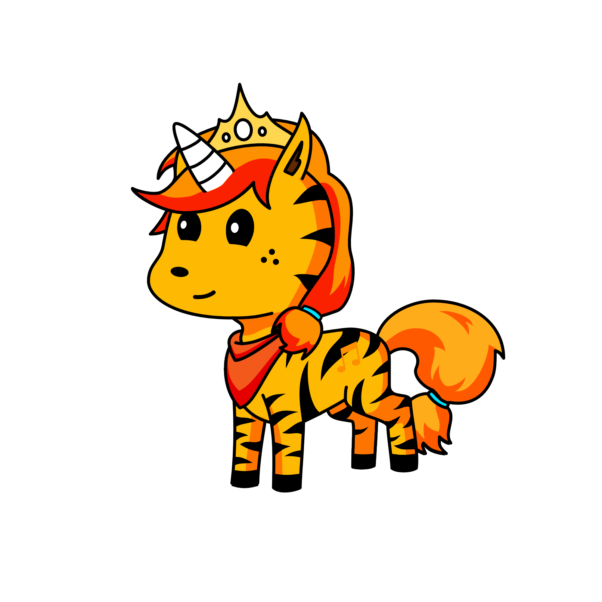 Fox, the unicorn