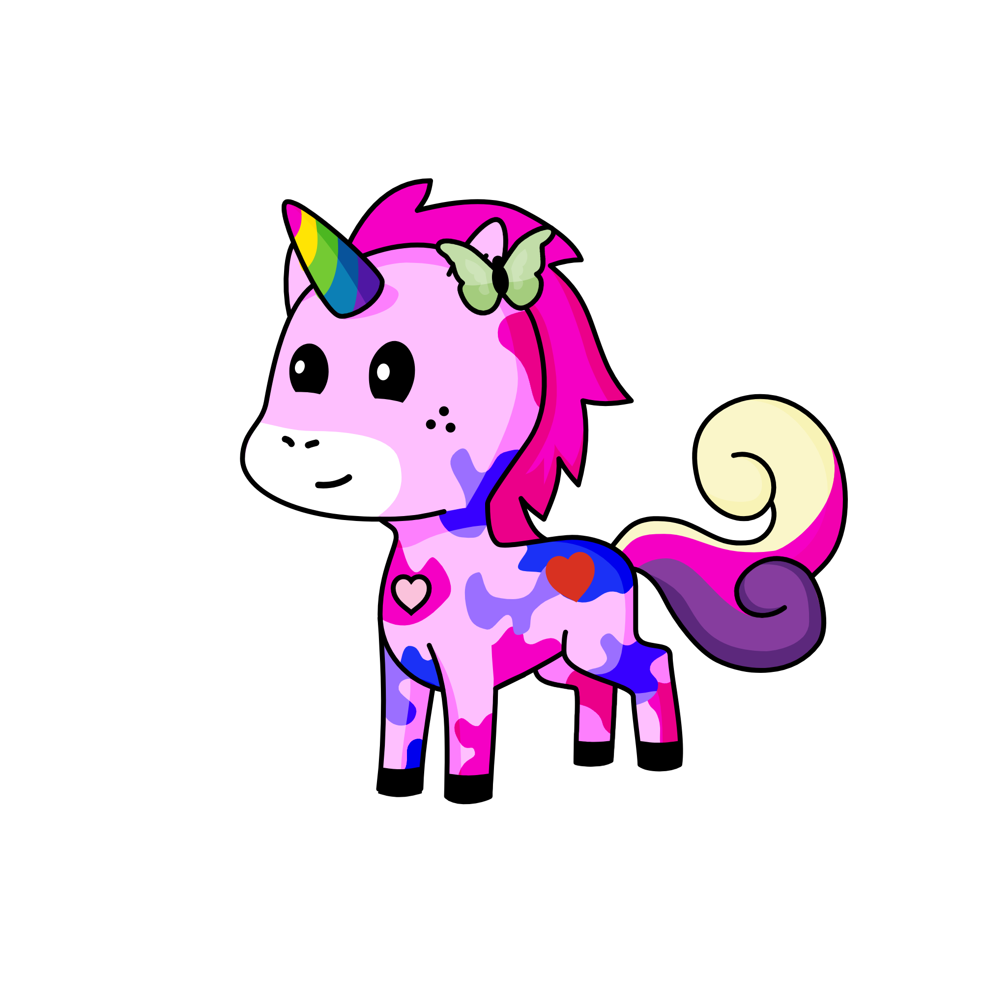 Medhini, the unicorn