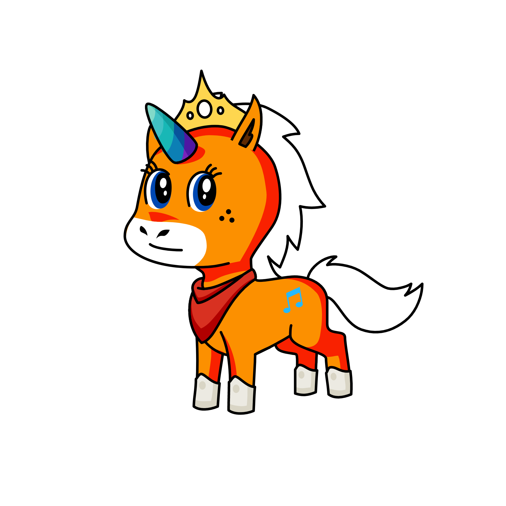 Halmut, the unicorn