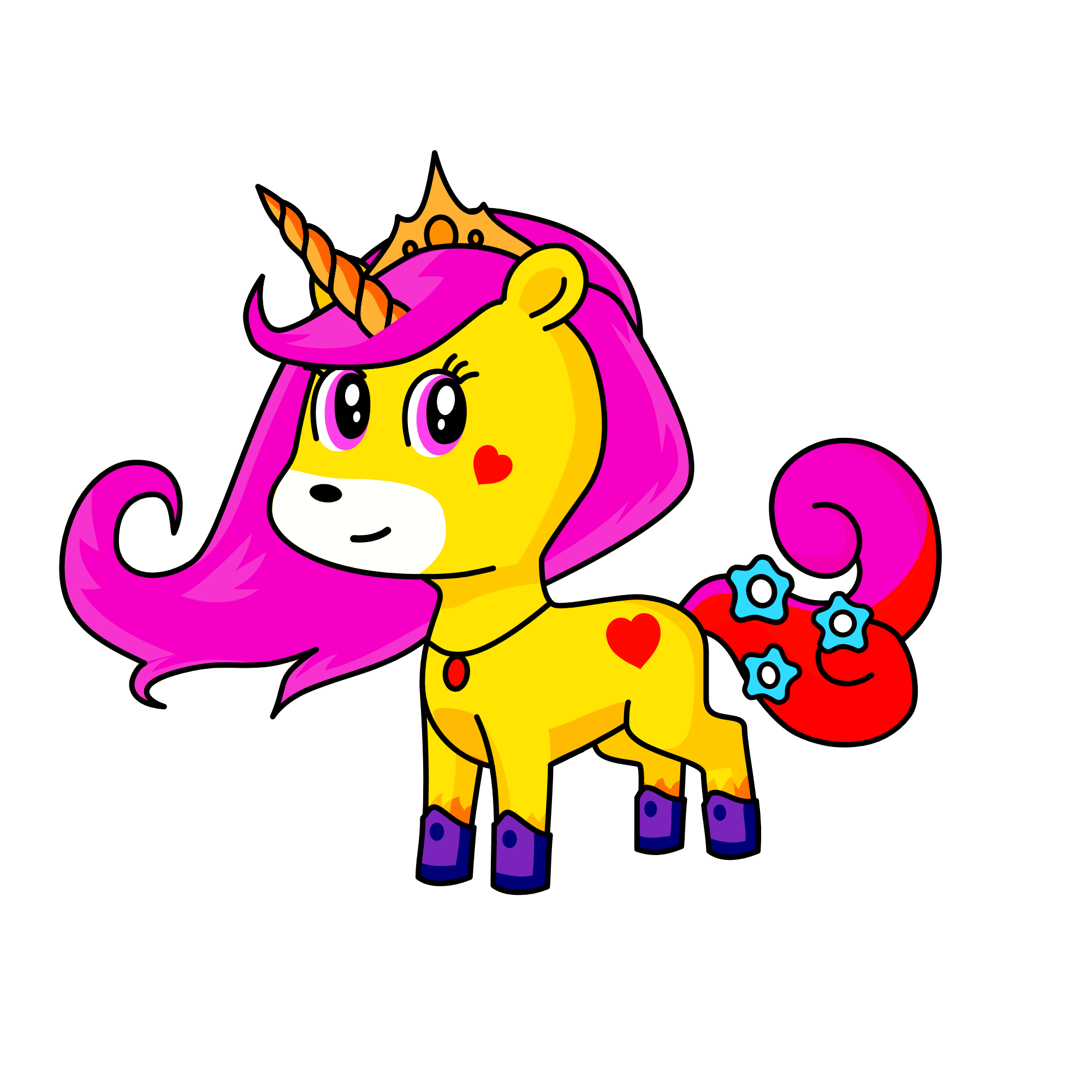 Cutey😘, the unicorn