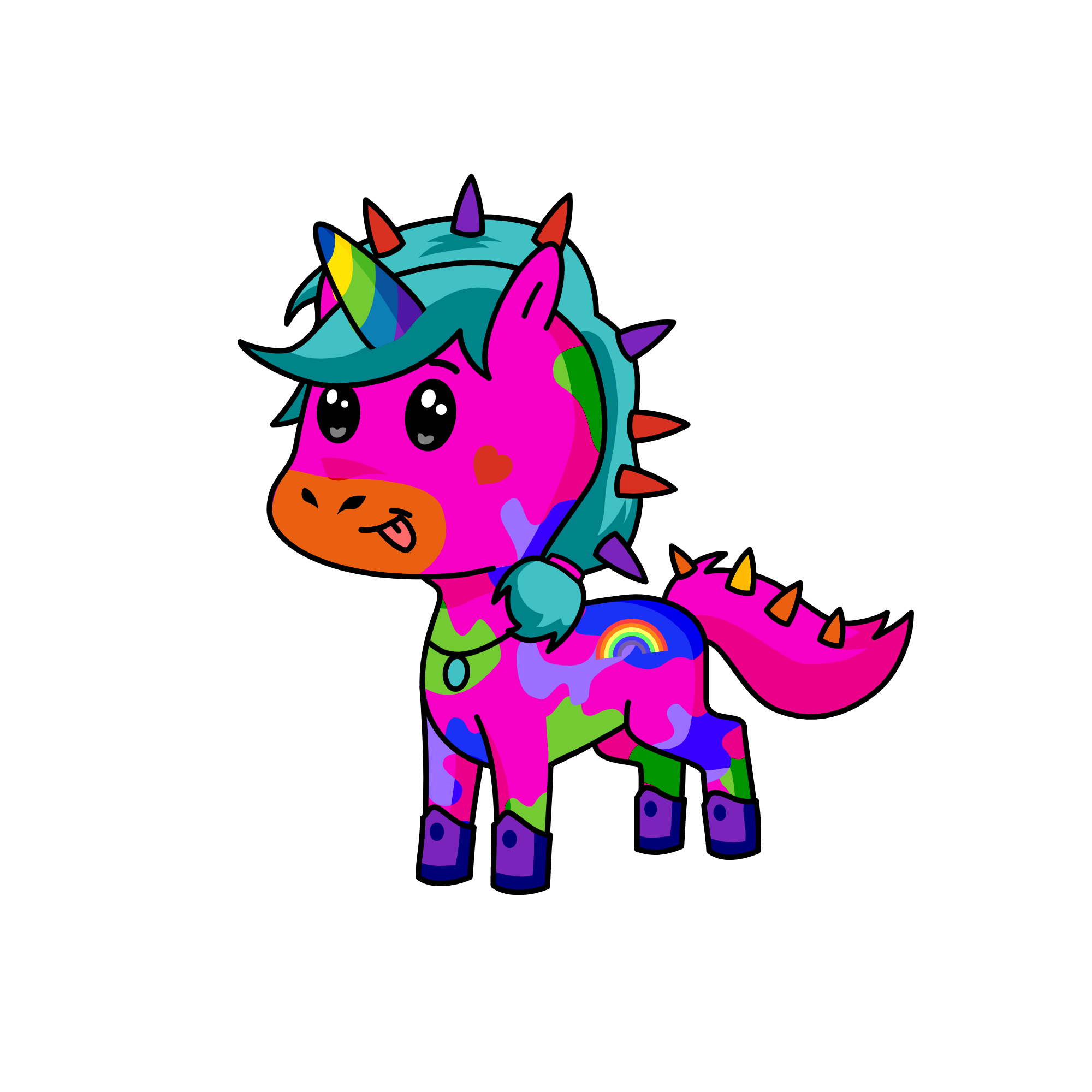Sky, the unicorn