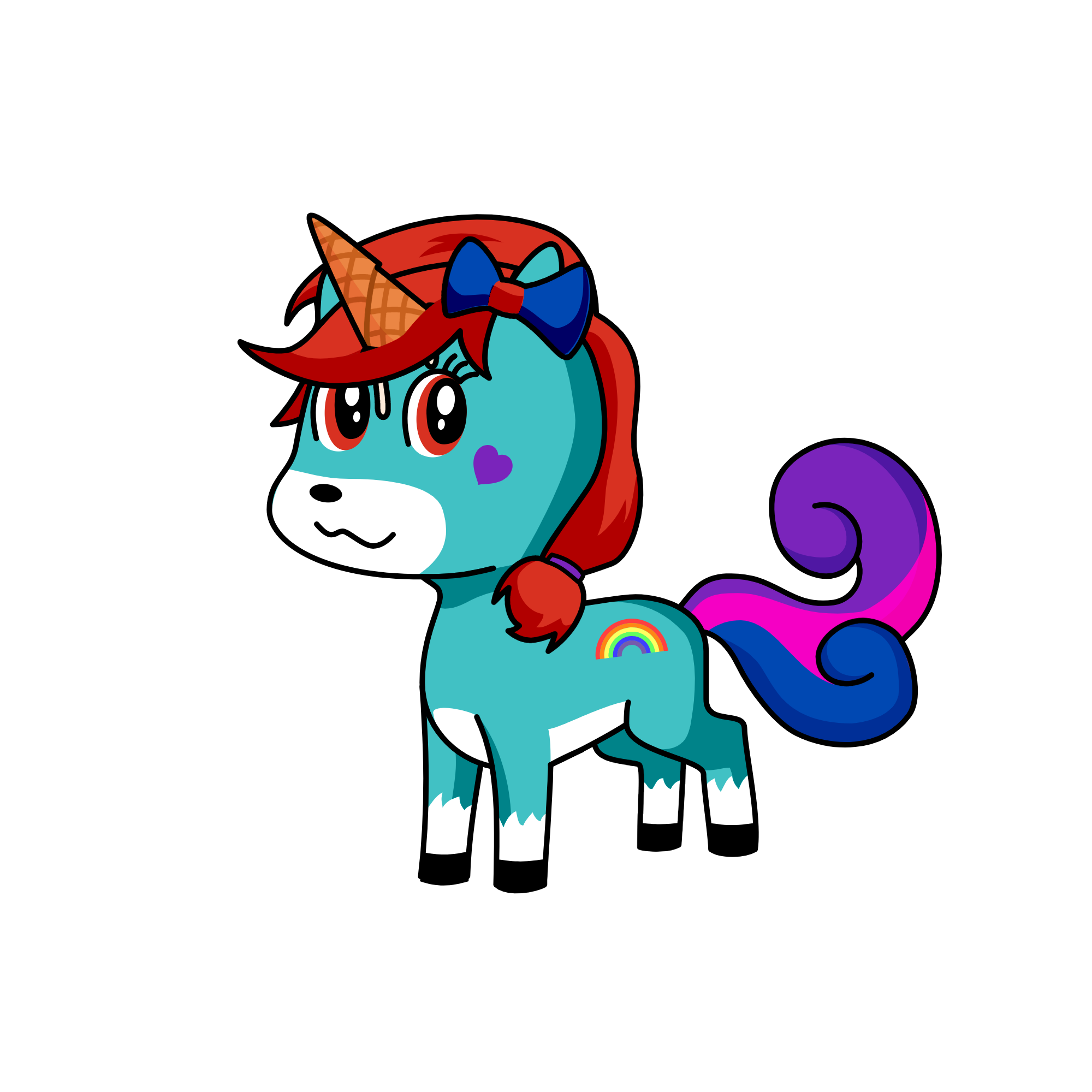 Kate, the unicorn