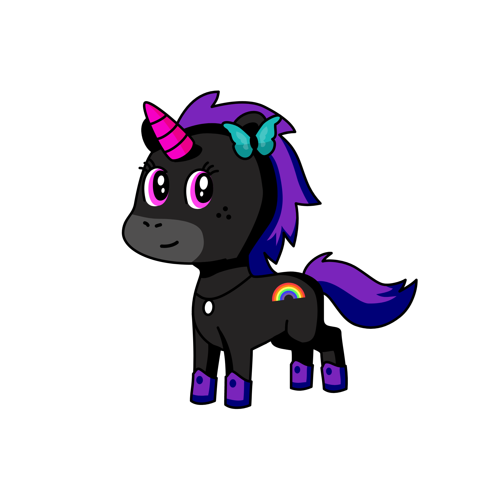 night, the unicorn