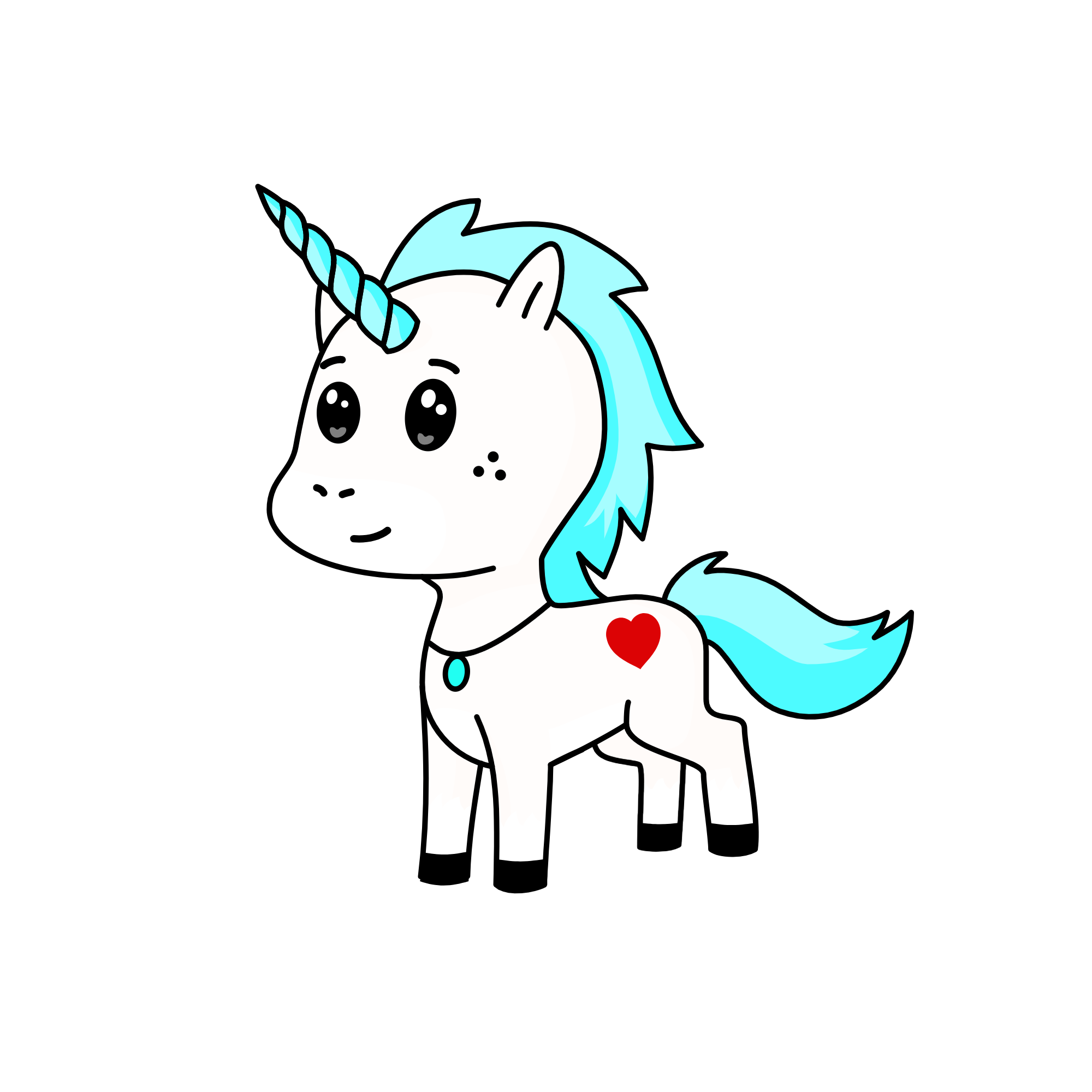Tiana, the unicorn