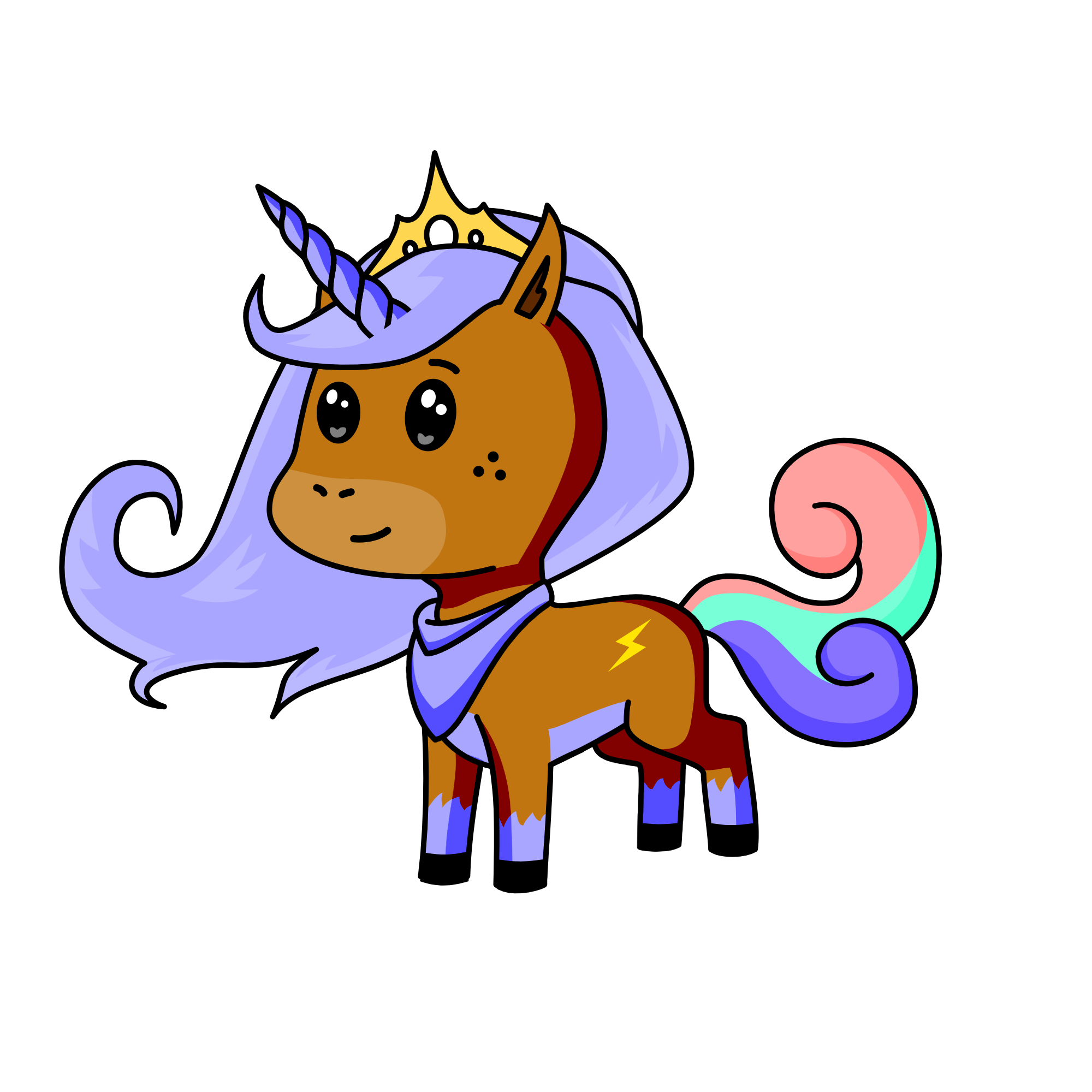 Sunshine, the unicorn