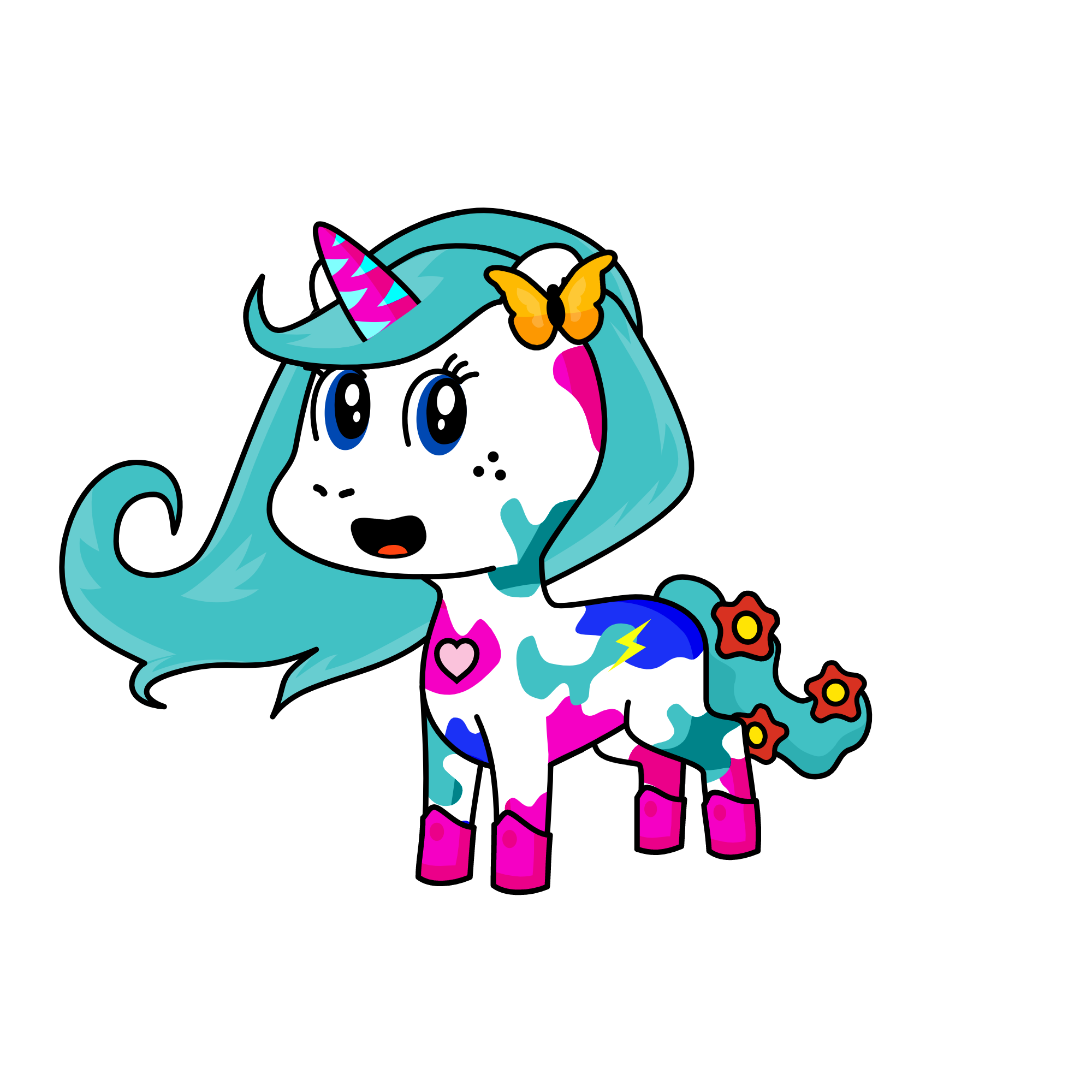 Poppy, the unicorn