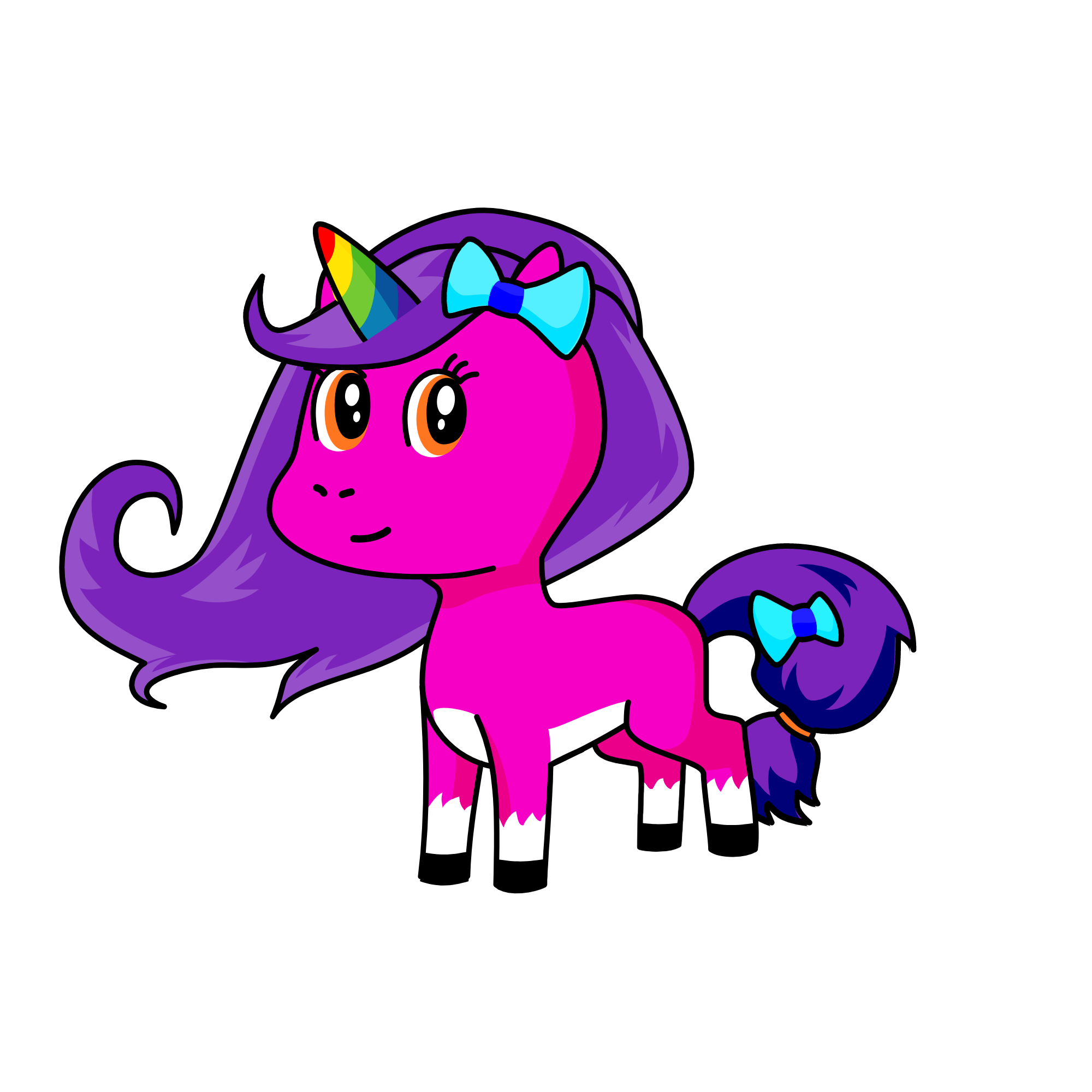 rainbows, the unicorn