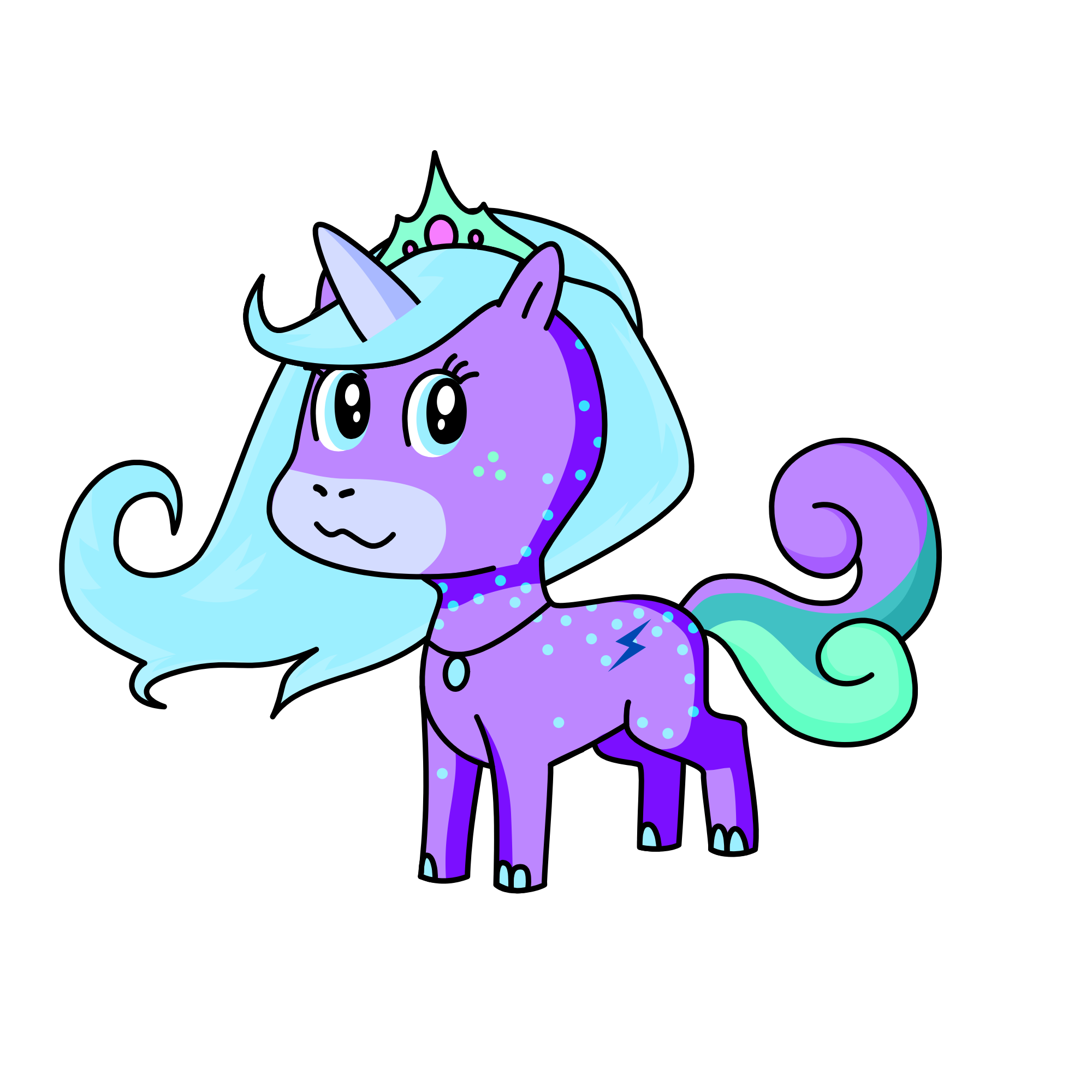 Snowflake, the unicorn