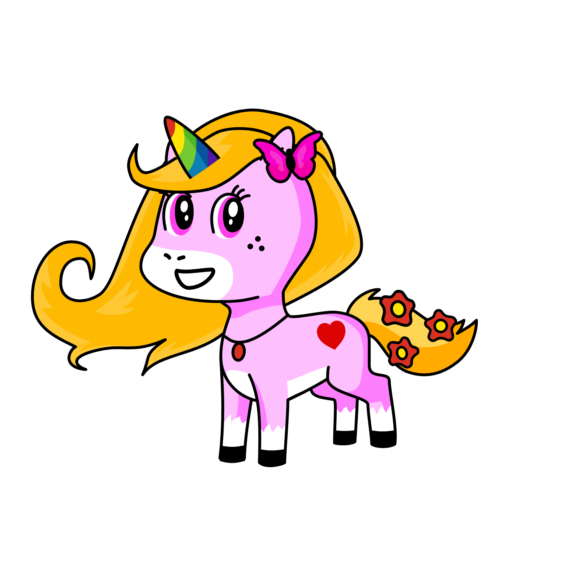 bella, the unicorn