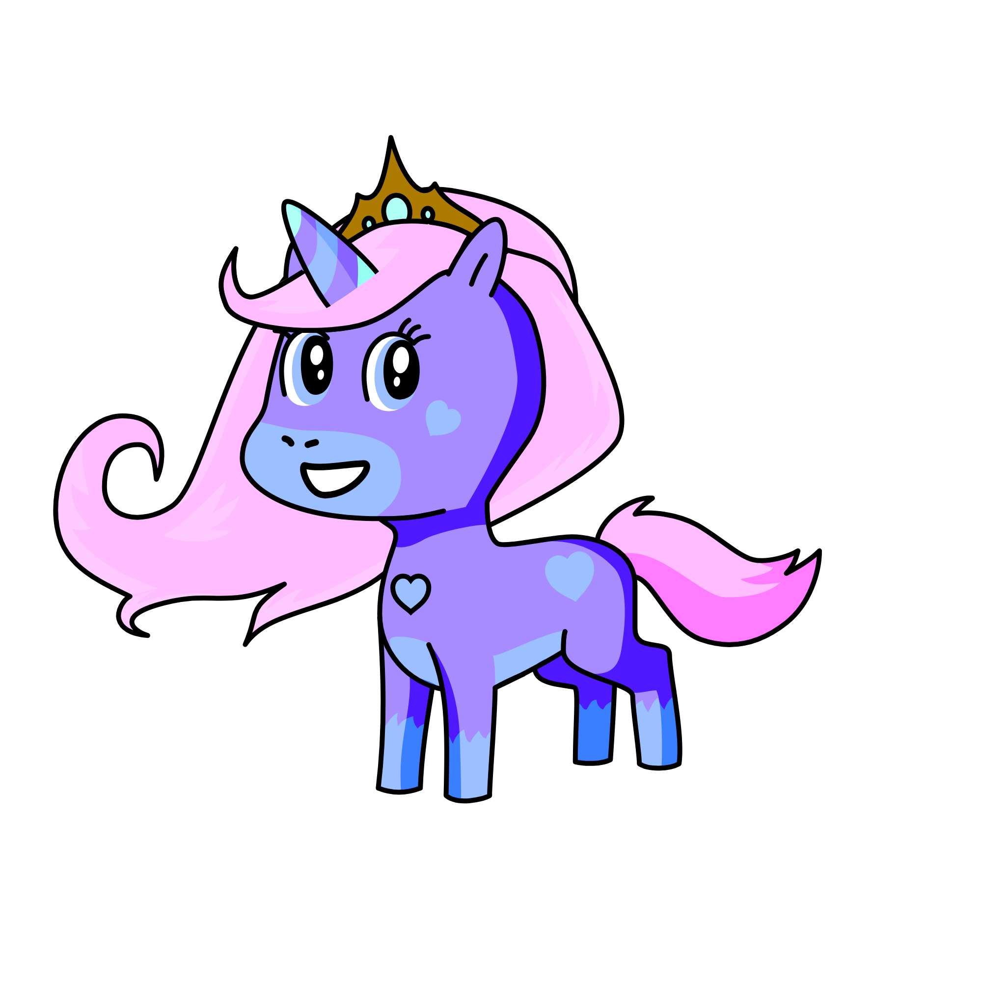 Lilac, the unicorn