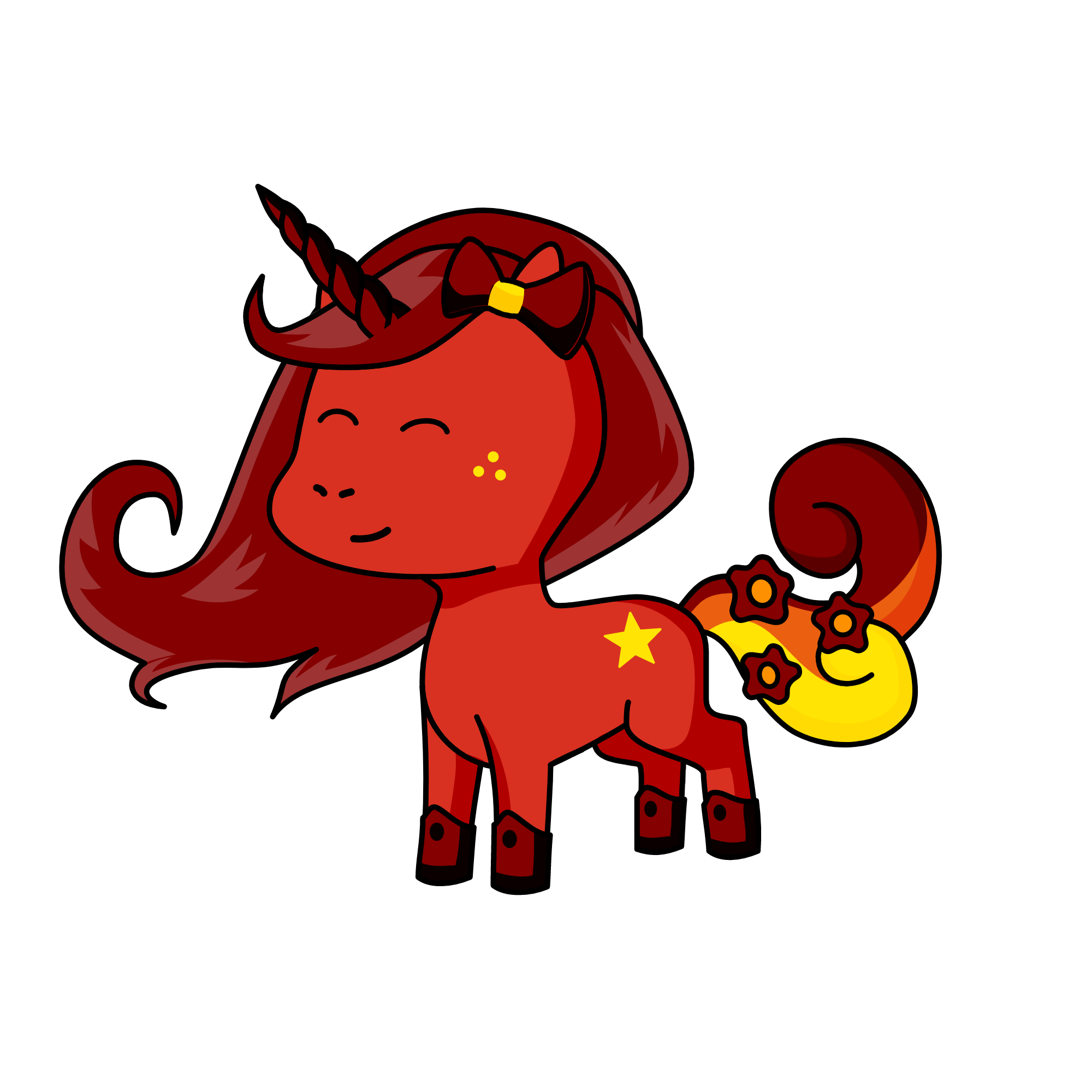 Farm Girl, the unicorn