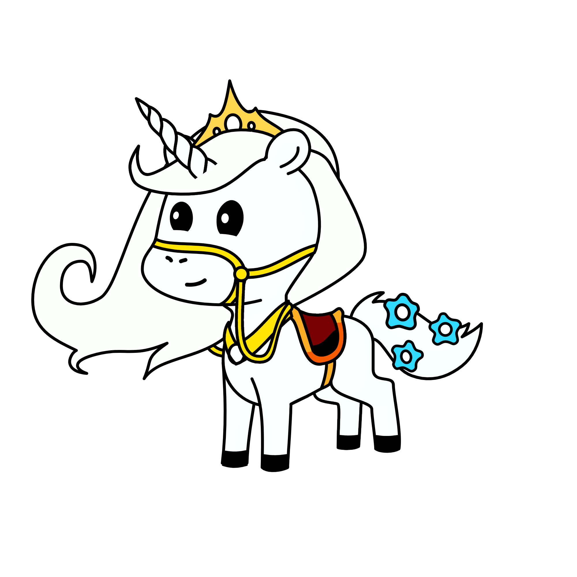 Śnieżynka, the unicorn