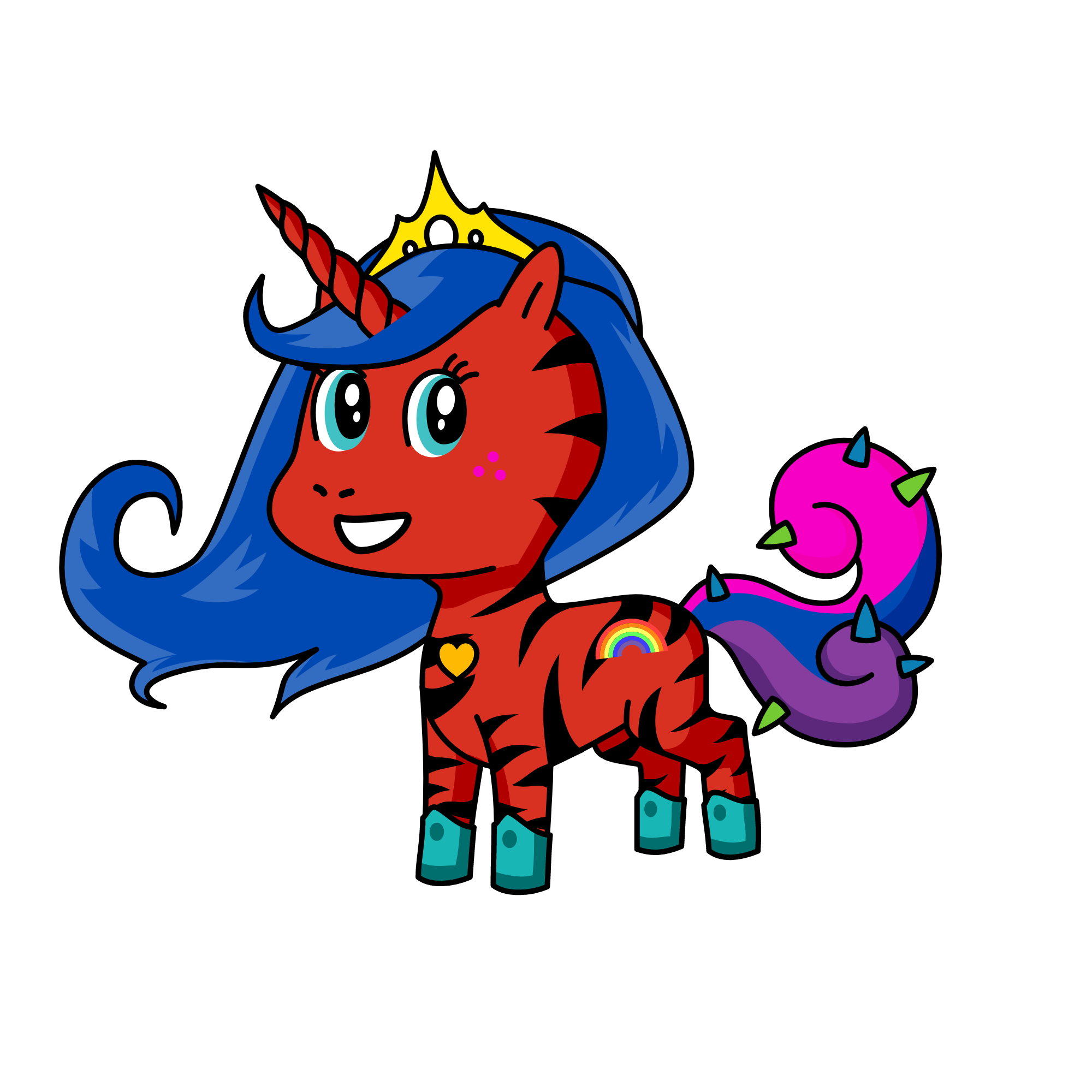 Anty lassa , the unicorn