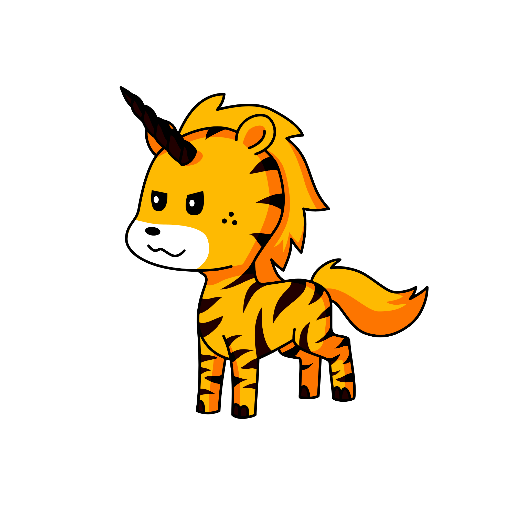Tigger, the unicorn