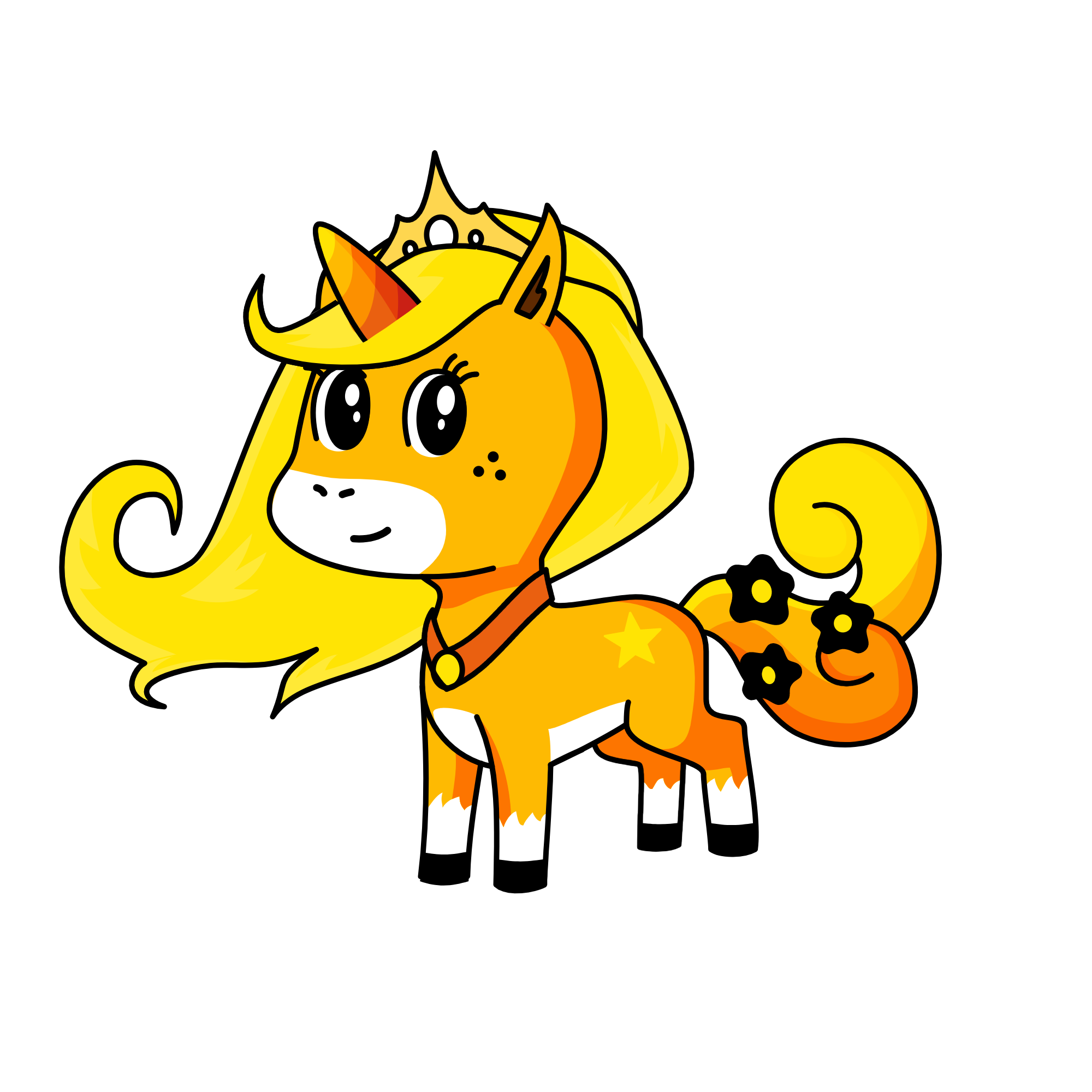 Sunshine, the unicorn