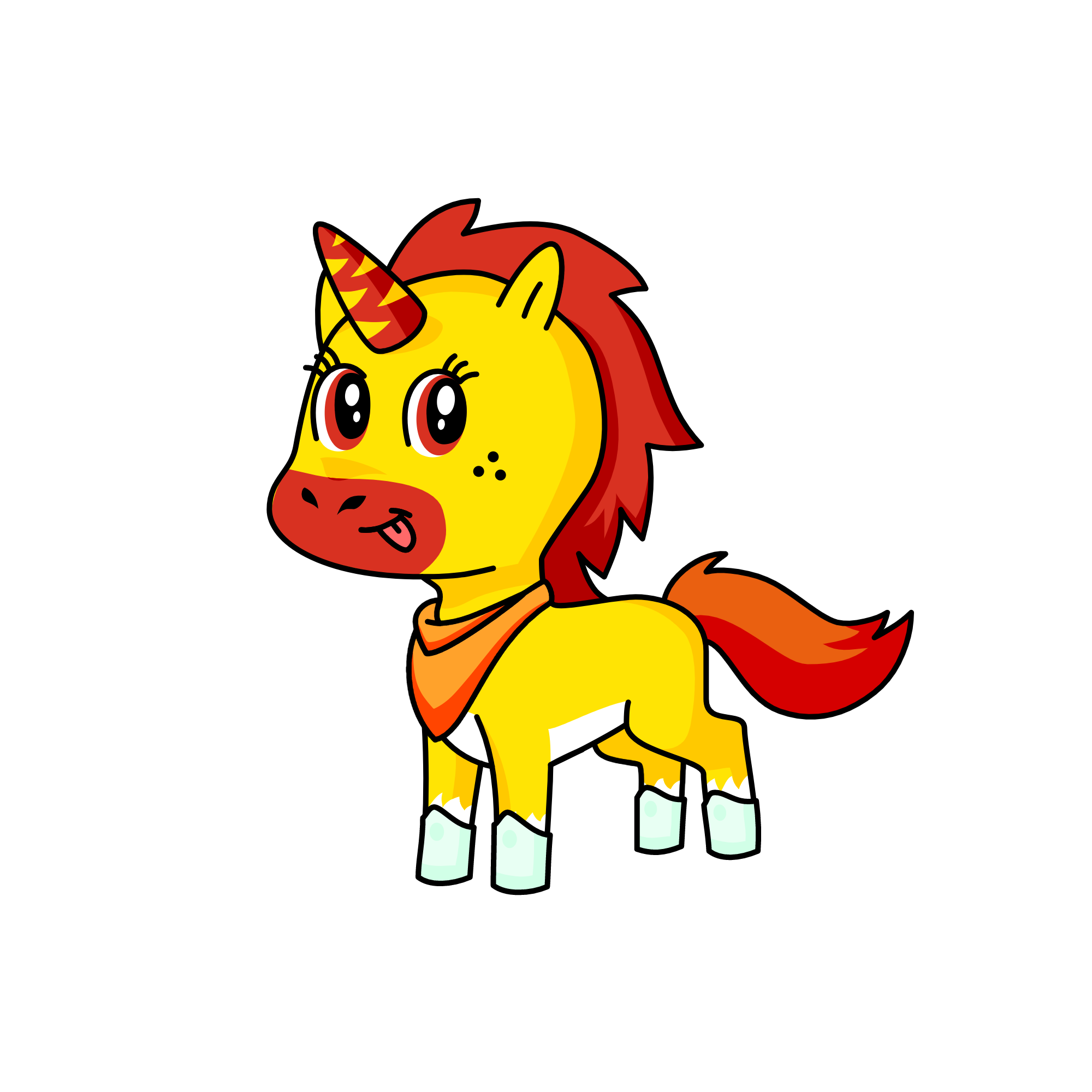 pizza, the unicorn
