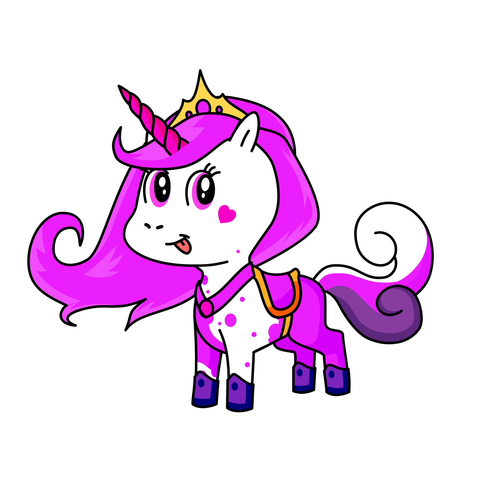 Celestia, the unicorn