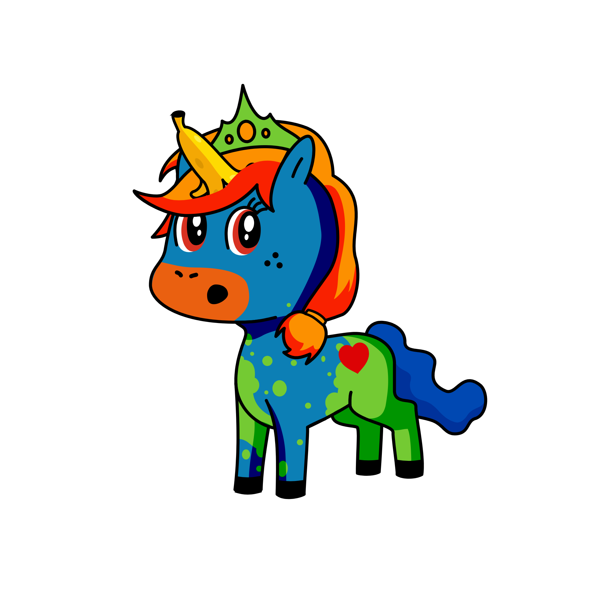 The app has been great and it , the unicorn