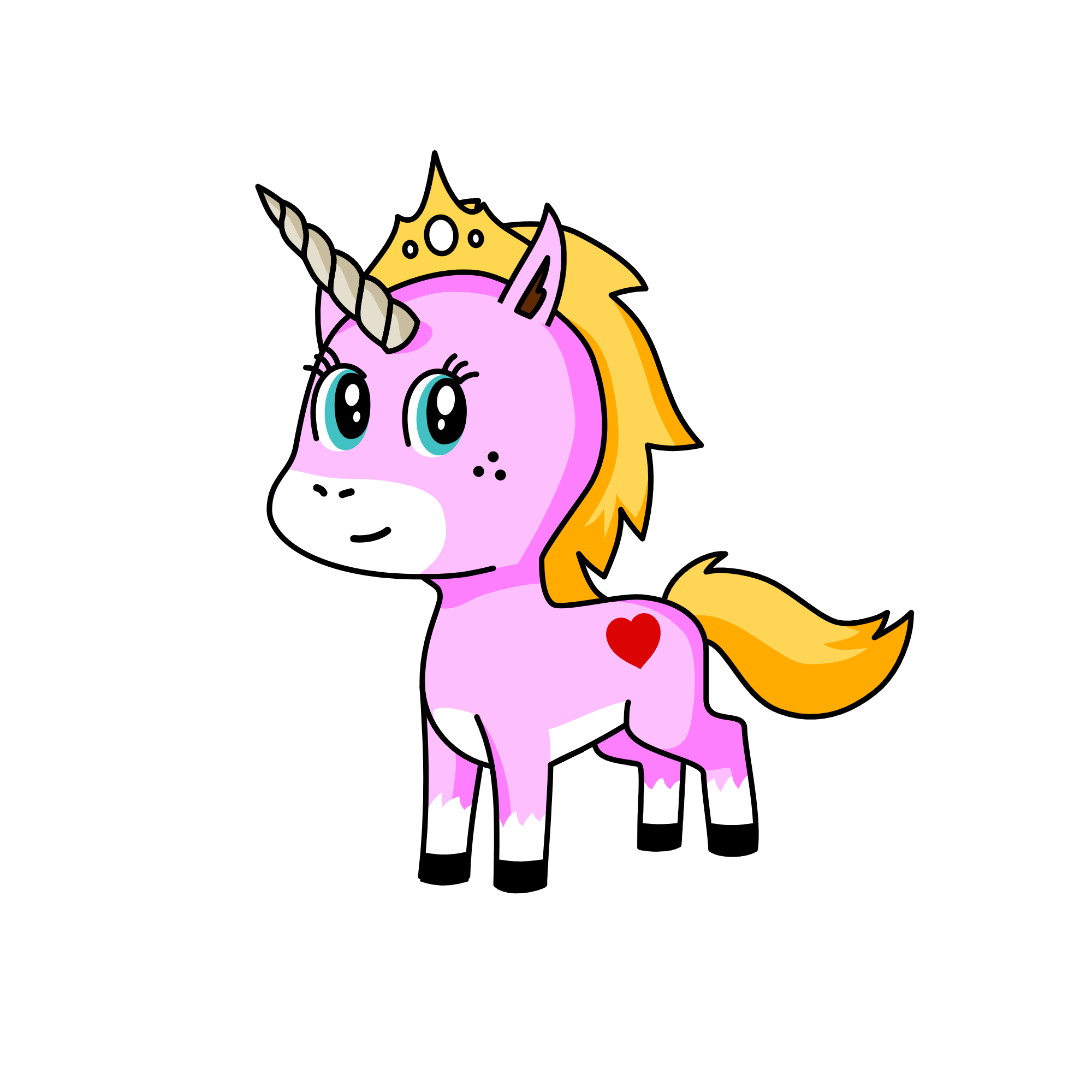 Rosey, the unicorn