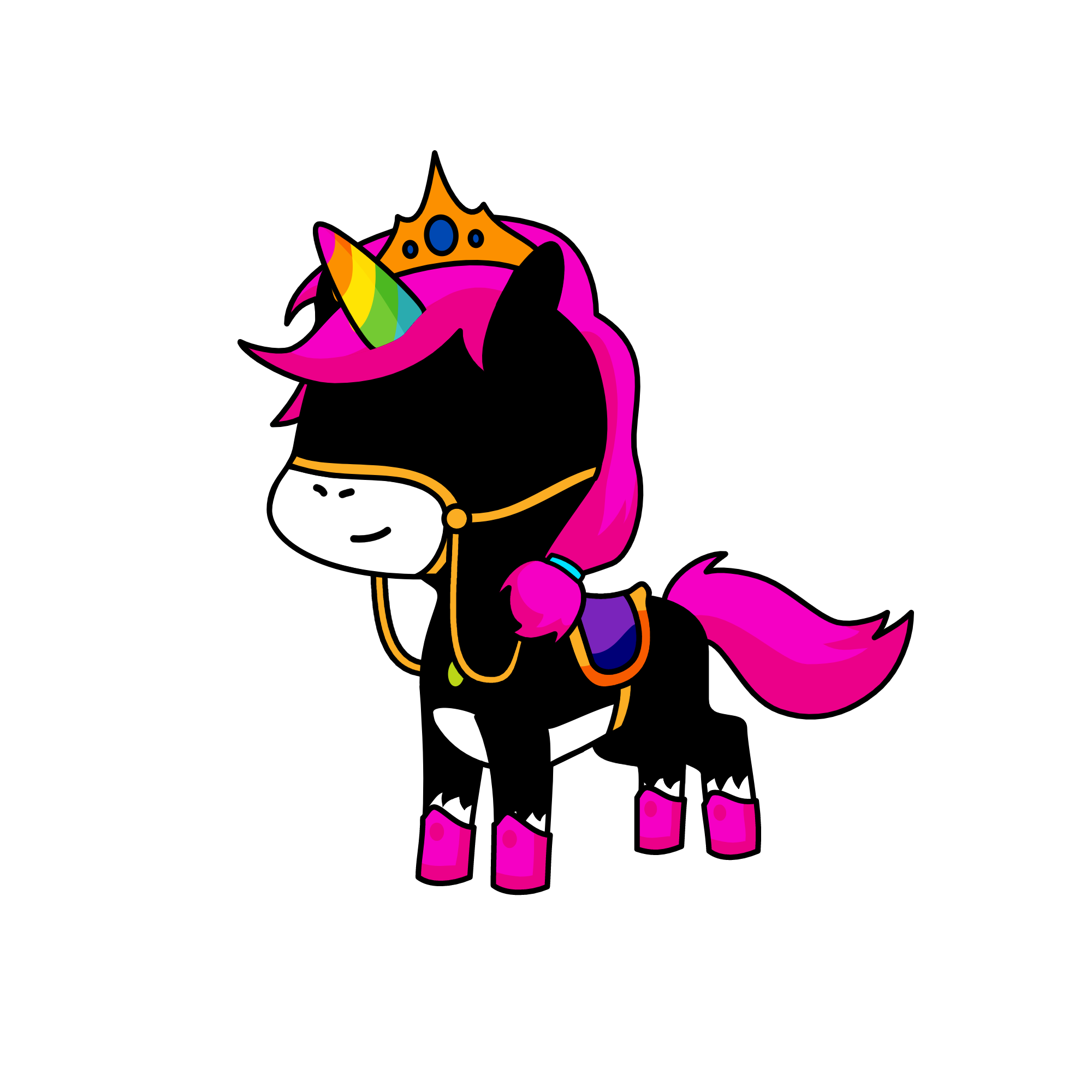 Luna, the unicorn