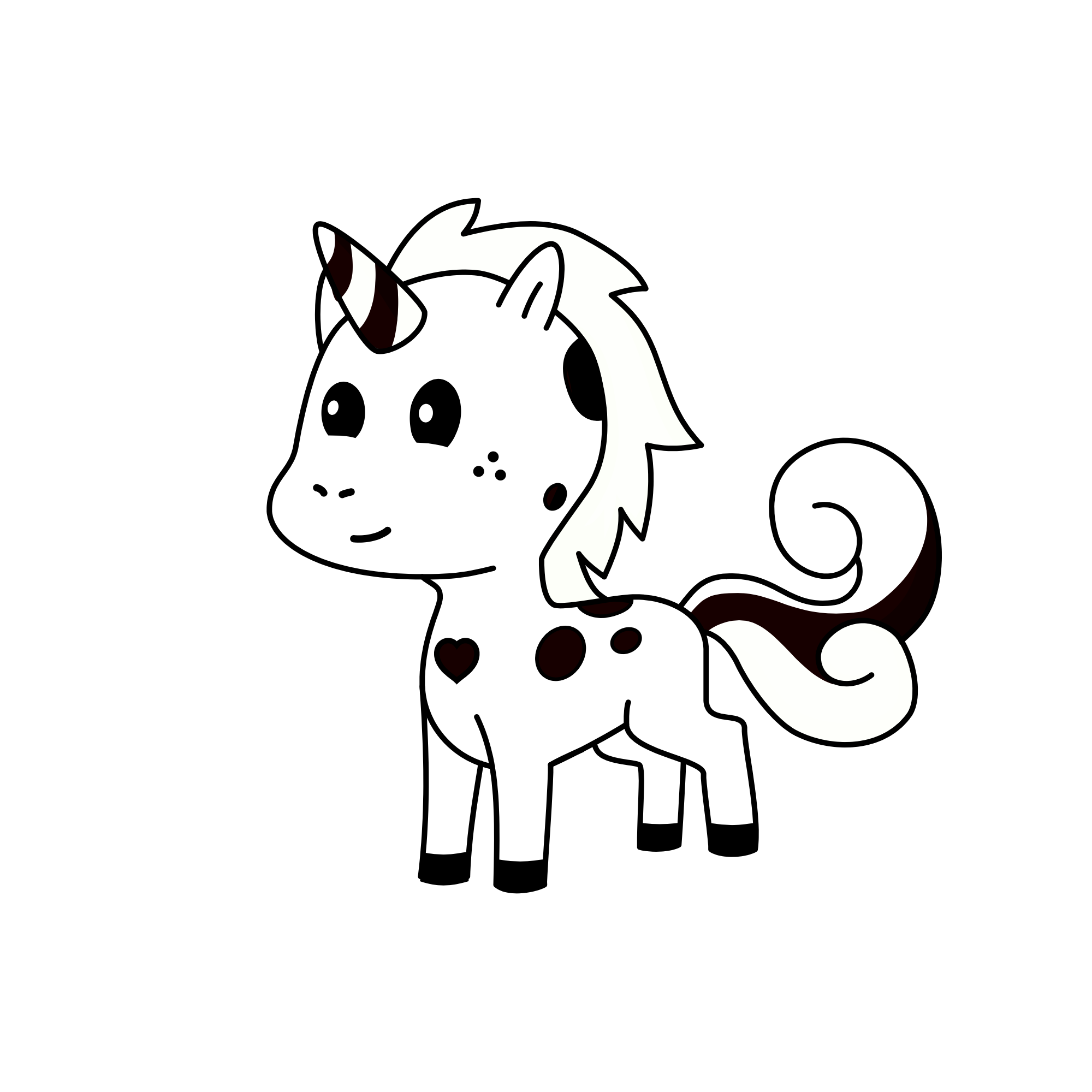 Baudi moovin, the unicorn