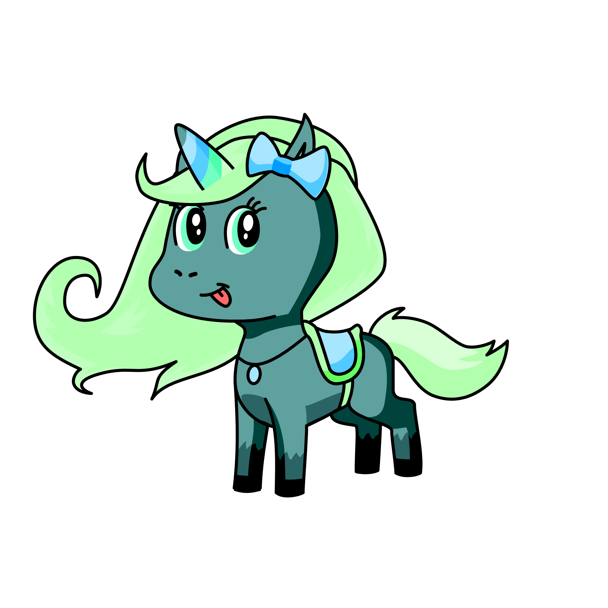 Blake, the unicorn