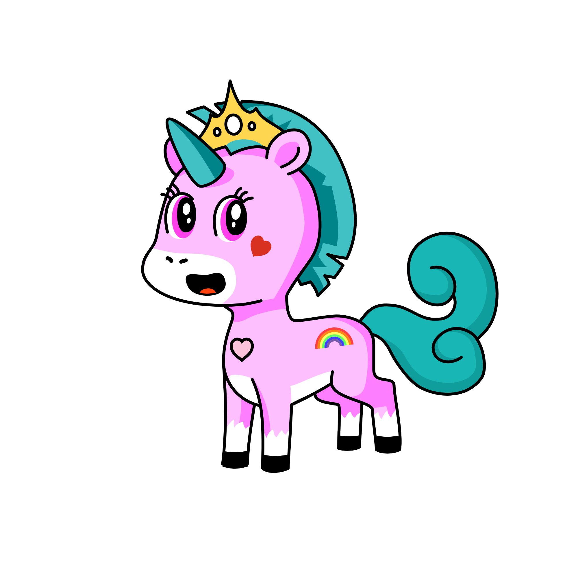 pony laverne, the unicorn