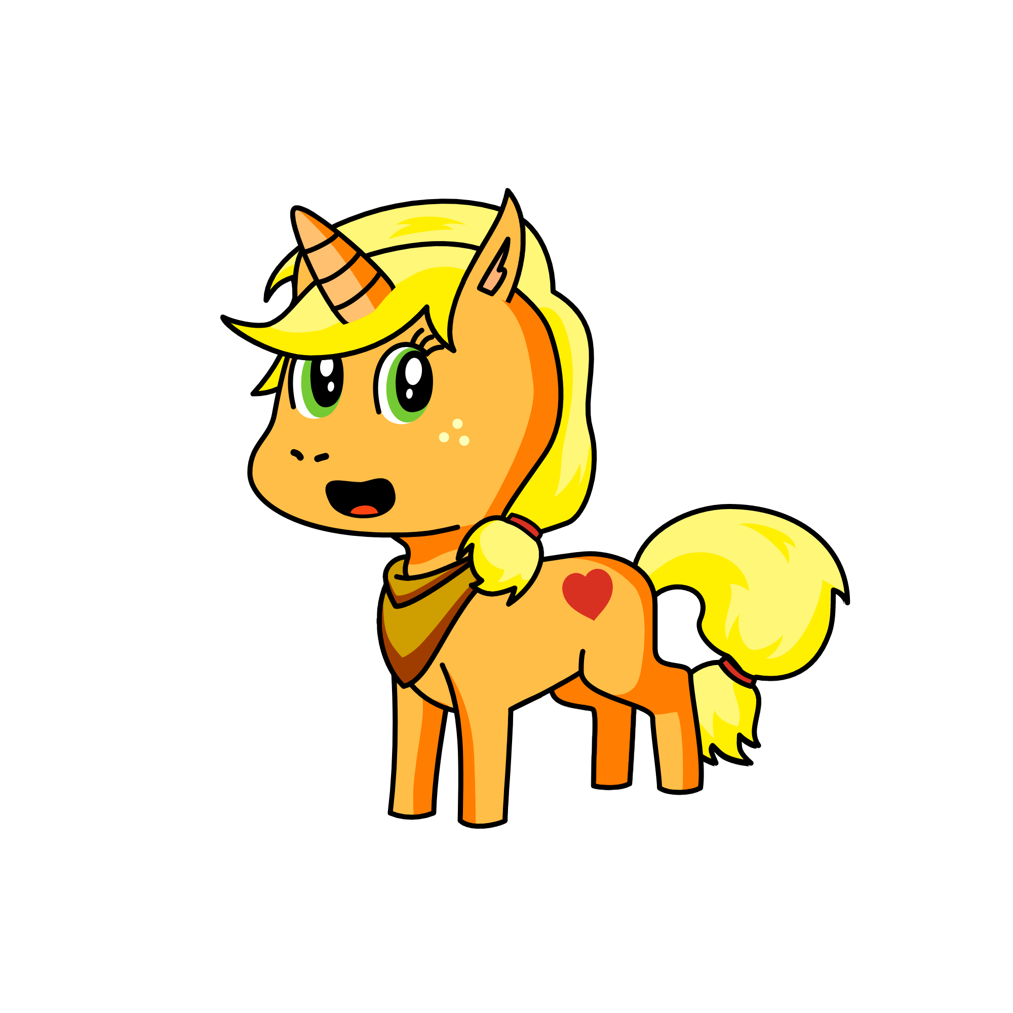 Apple Jack, the unicorn