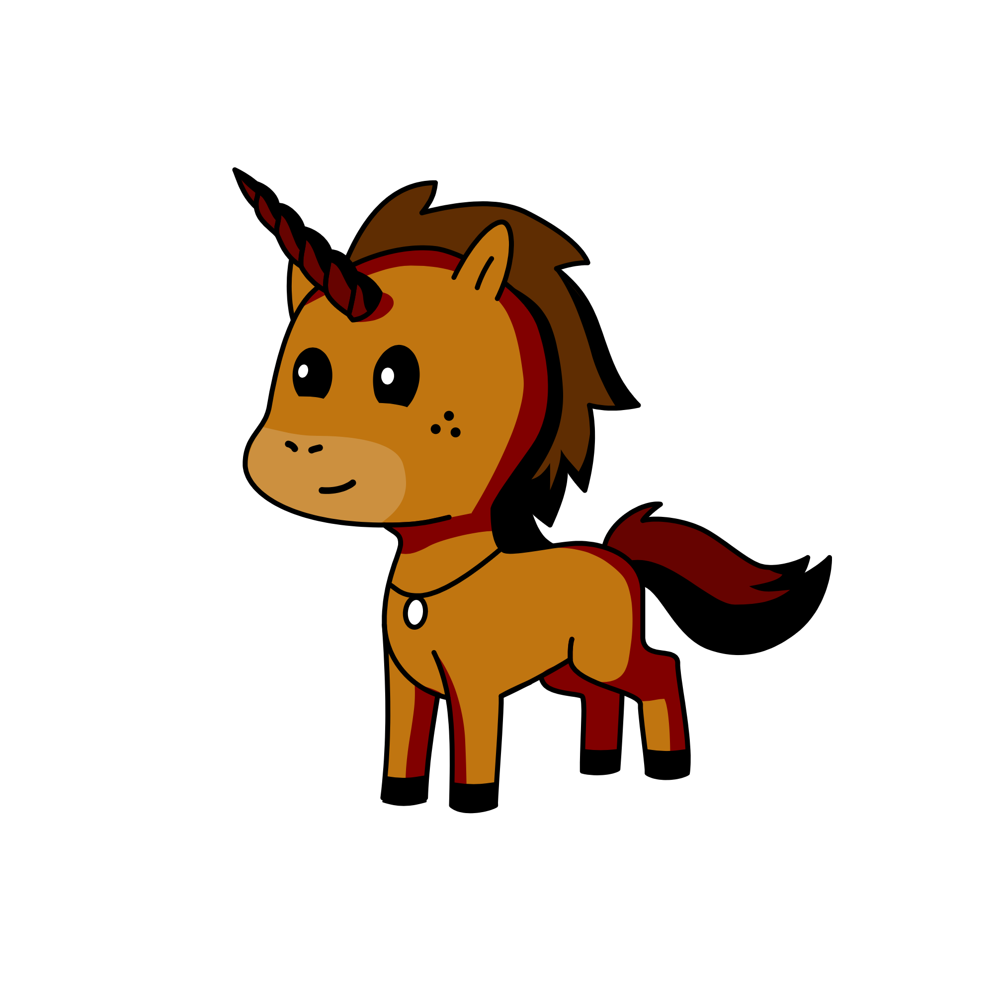 Choclate, the unicorn