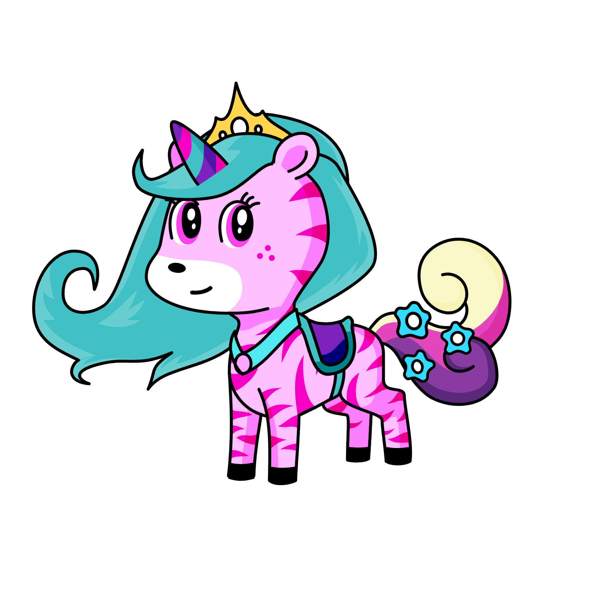 Princess Candy, the unicorn