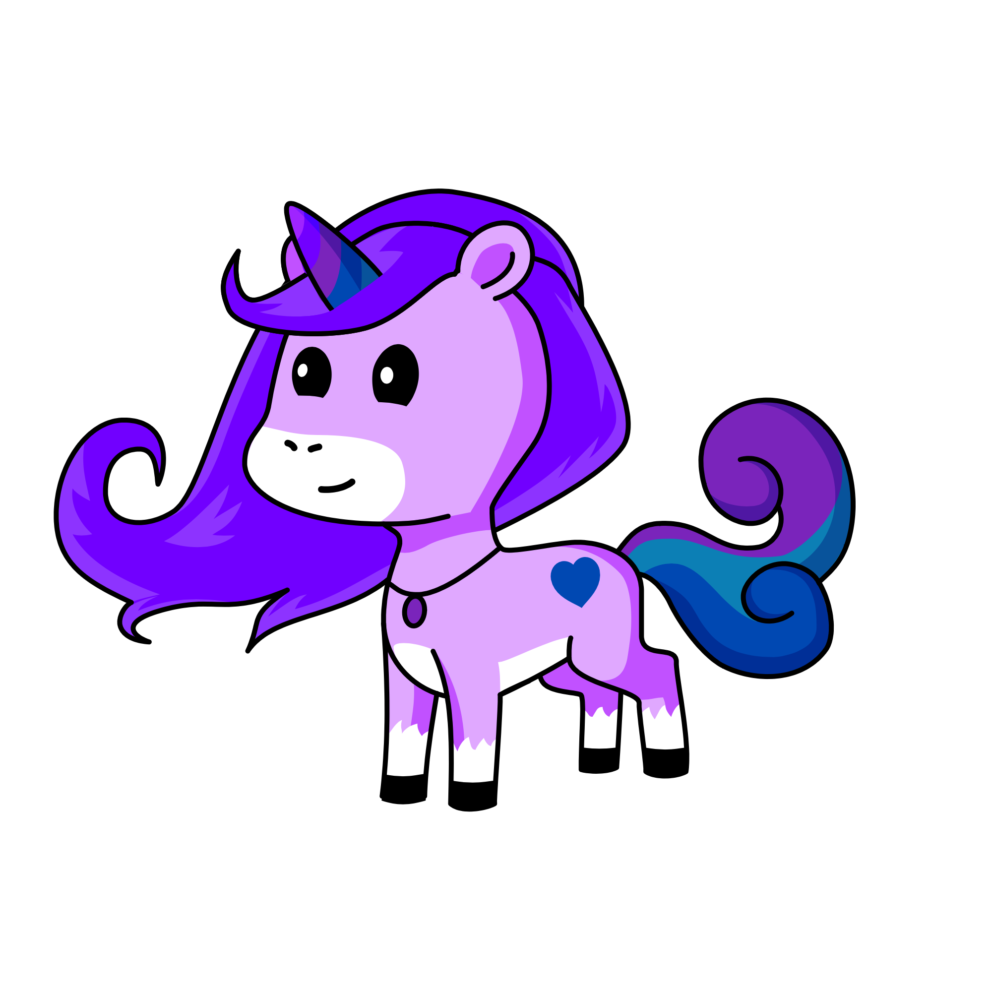 Marshmellow, the unicorn