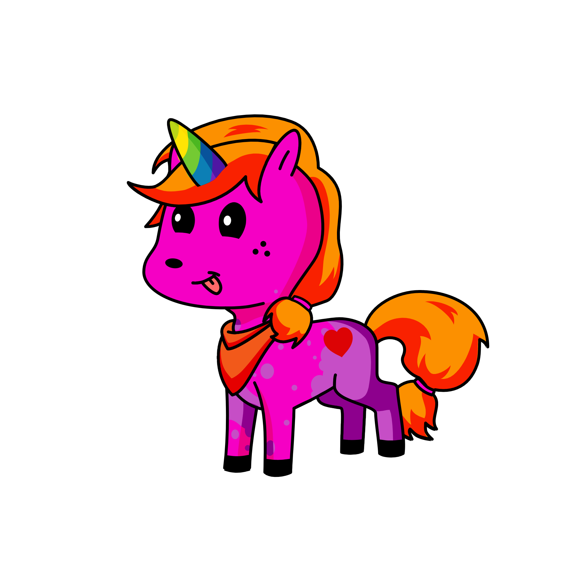 Ice cream, the unicorn