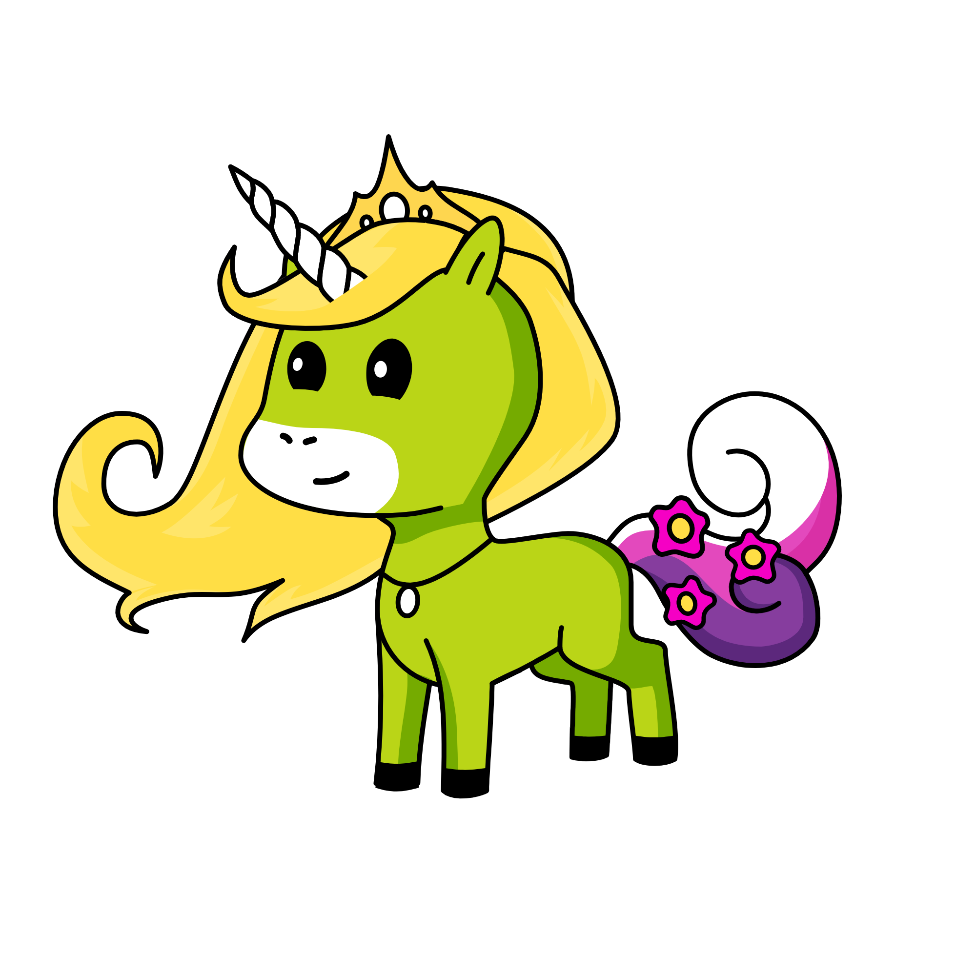 Çimen, the unicorn