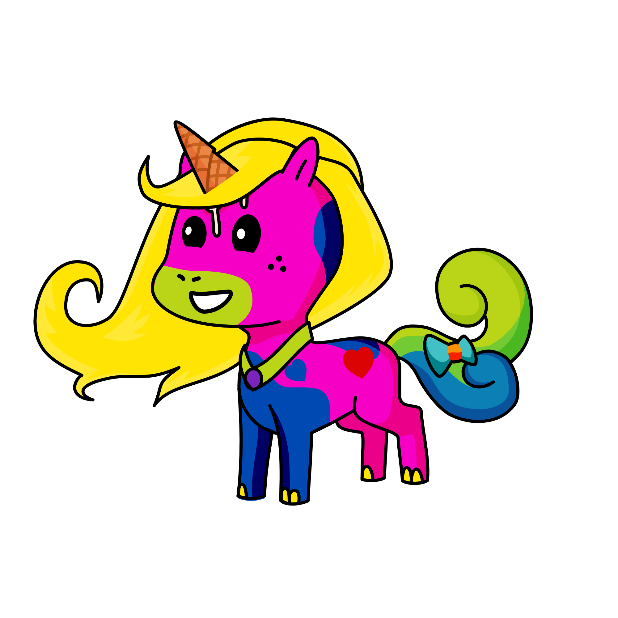 Letoria, the unicorn