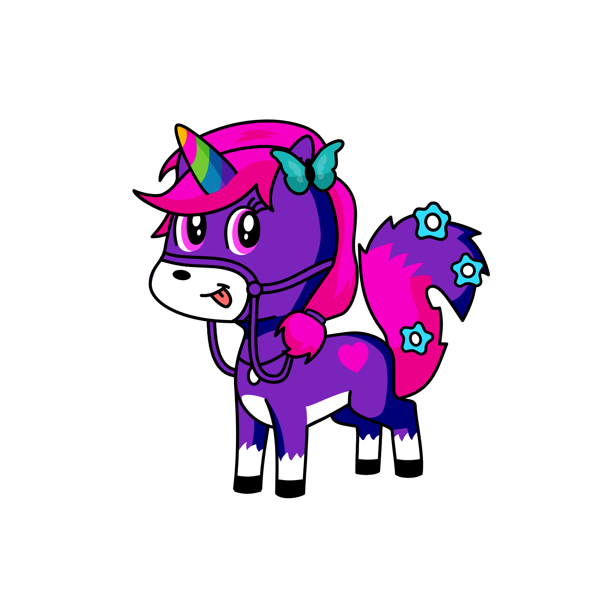 Tina, the unicorn