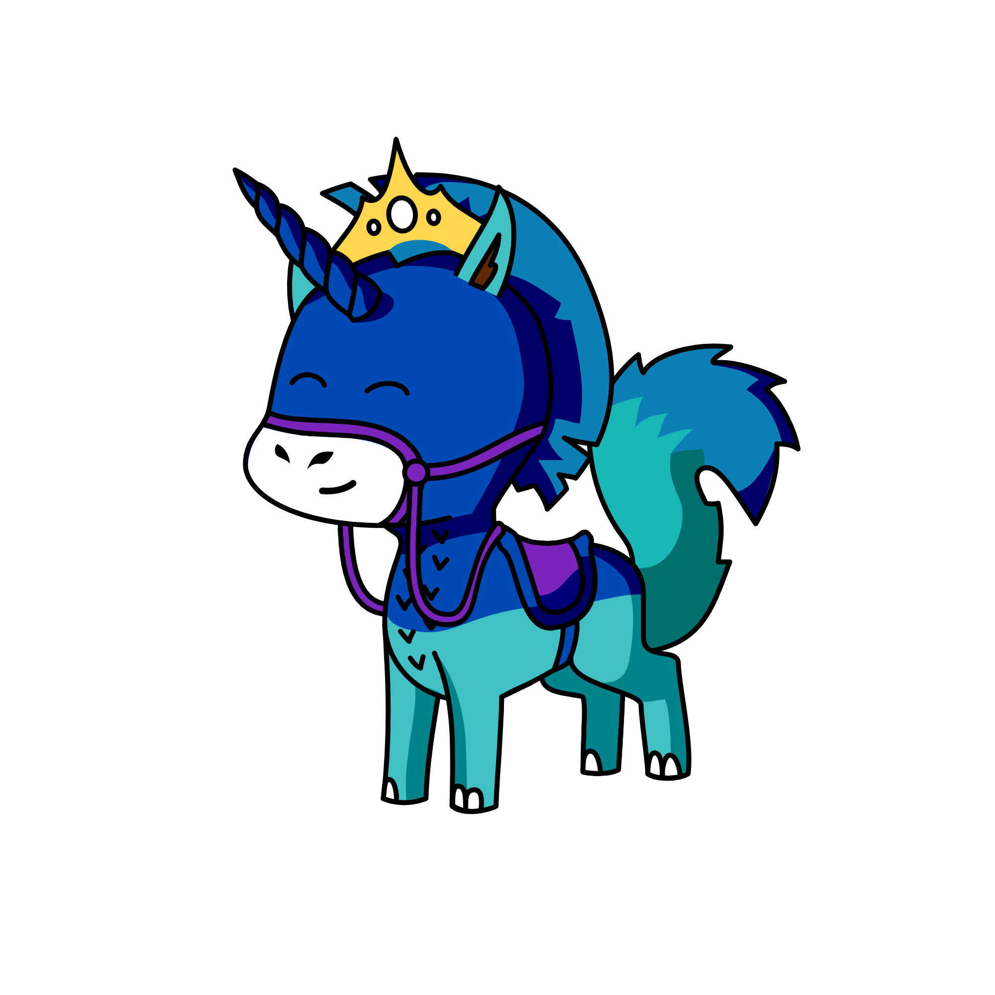 Snowy, the unicorn