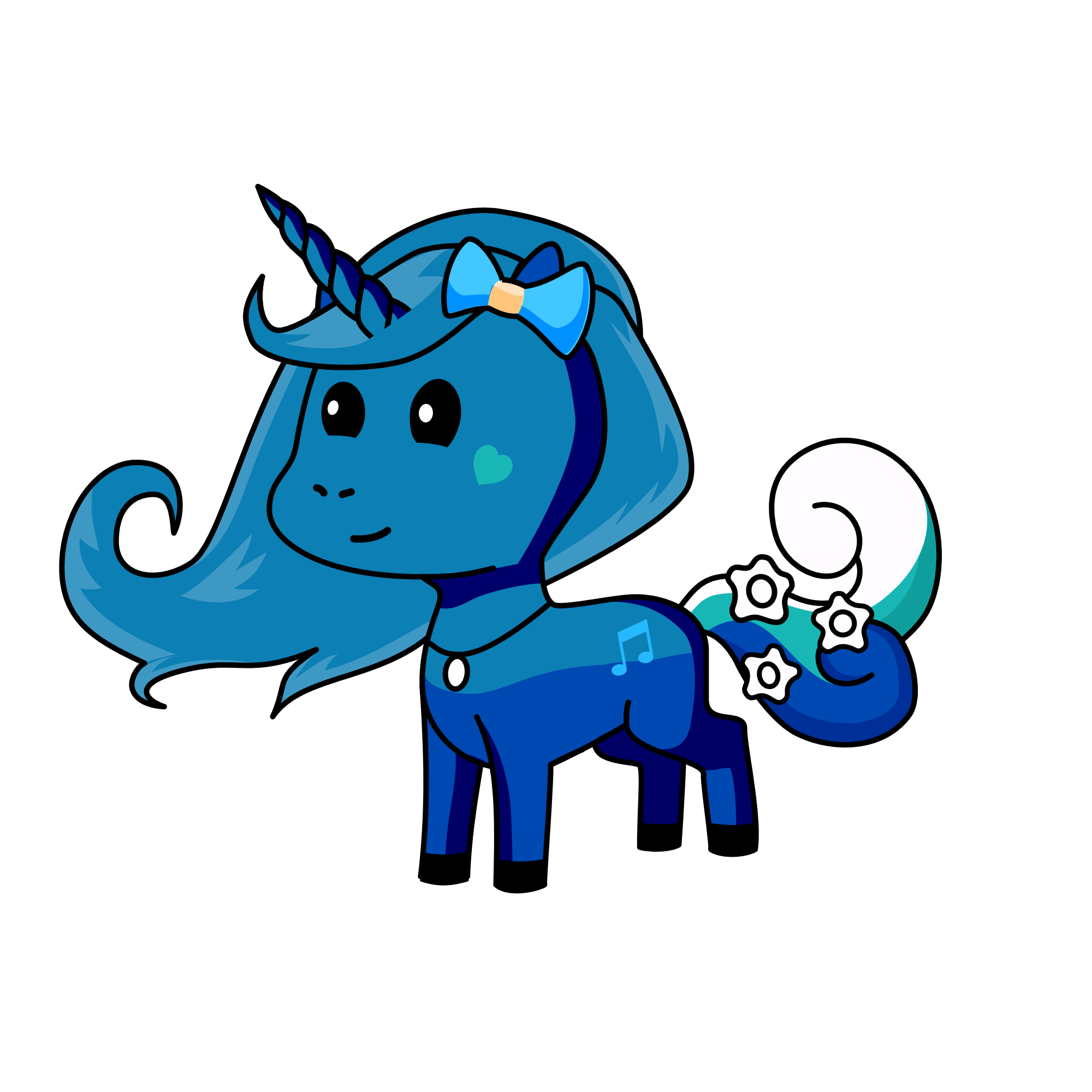 Darkshake, the unicorn