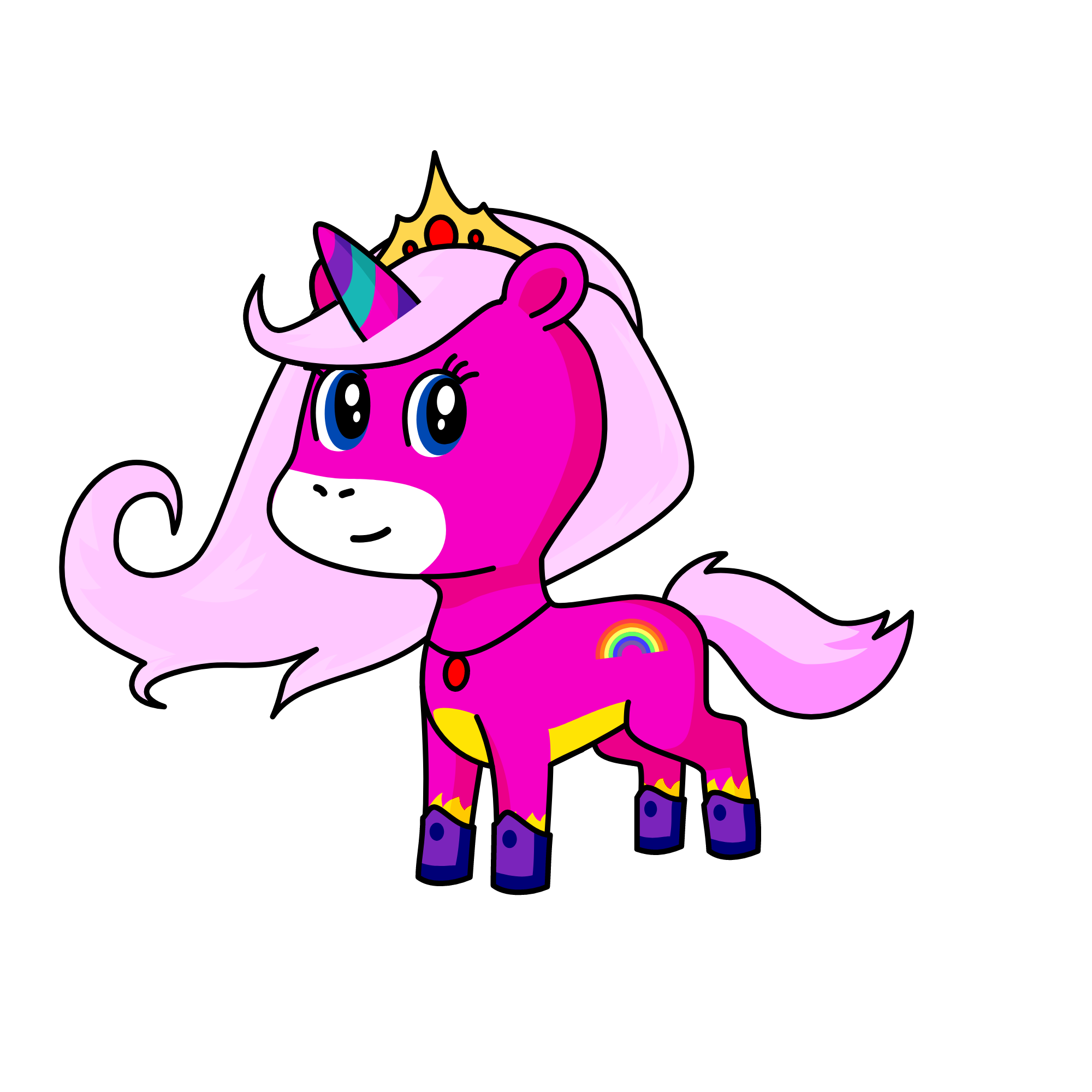 Lisa, the unicorn