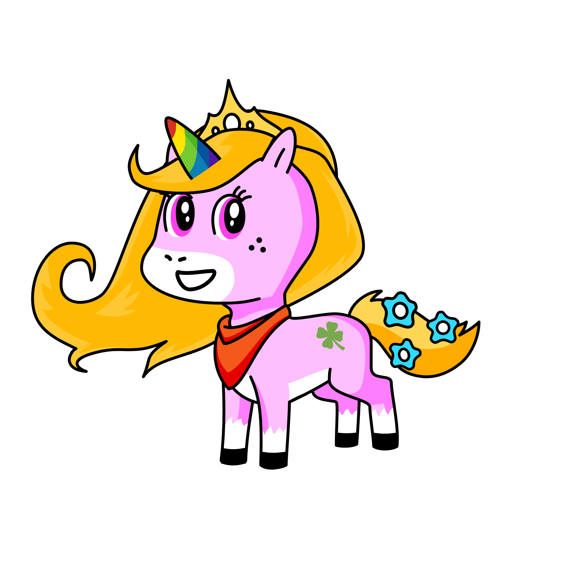 bella, the unicorn