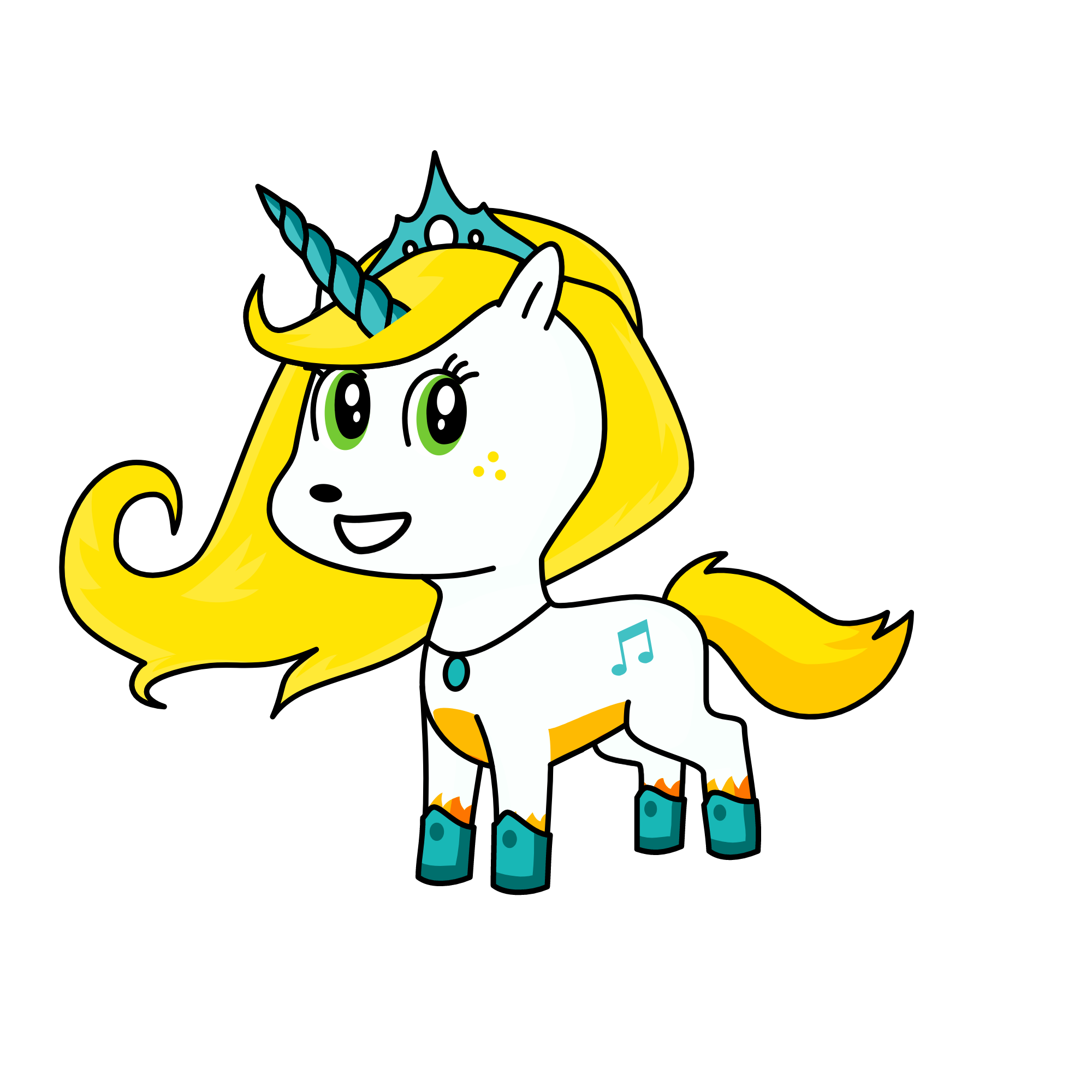 Núria Vilar, the unicorn
