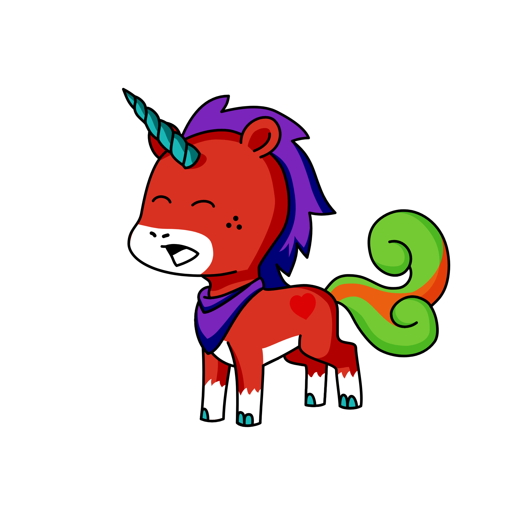 hf4rtbvj5t i3ujhrnvy, the unicorn