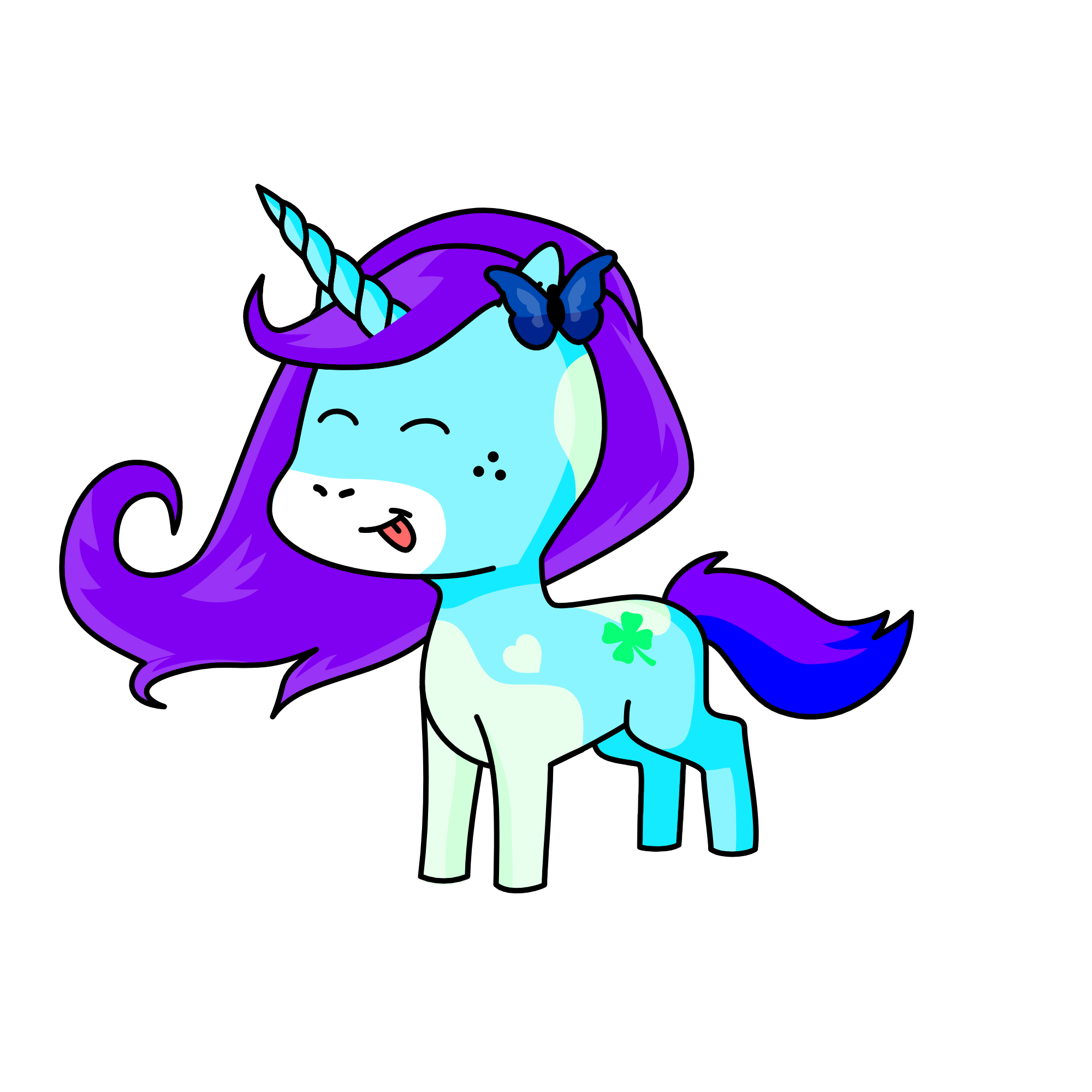 Aura, the unicorn