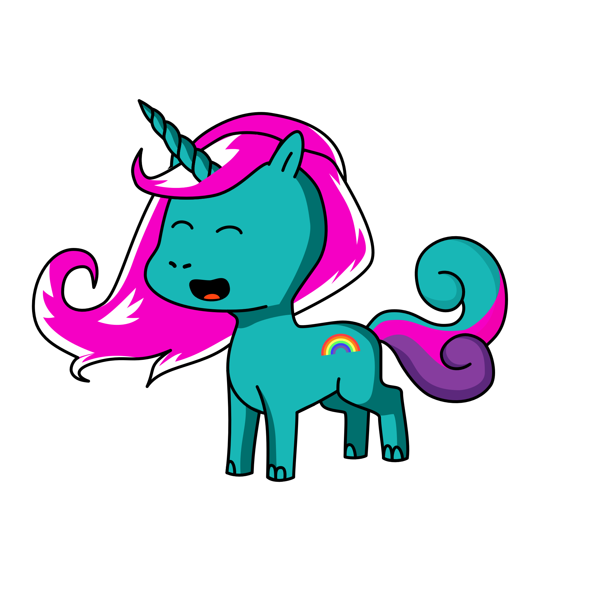 Sea Spray Candy, the unicorn
