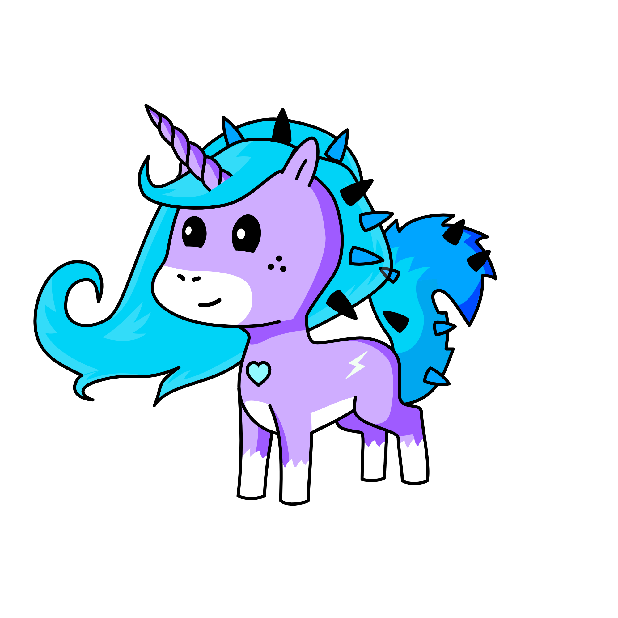 Dolly, the unicorn