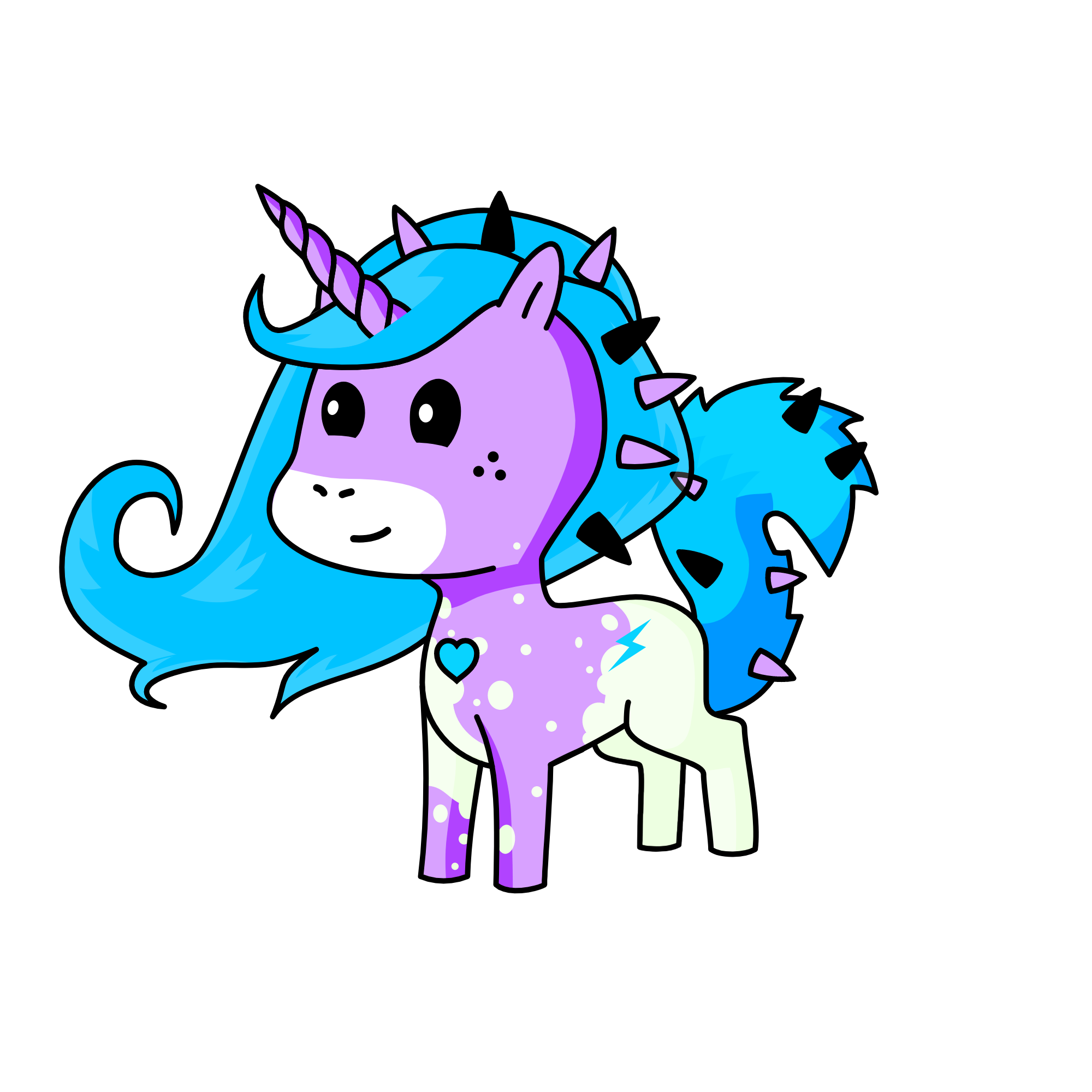 Dolly, the unicorn