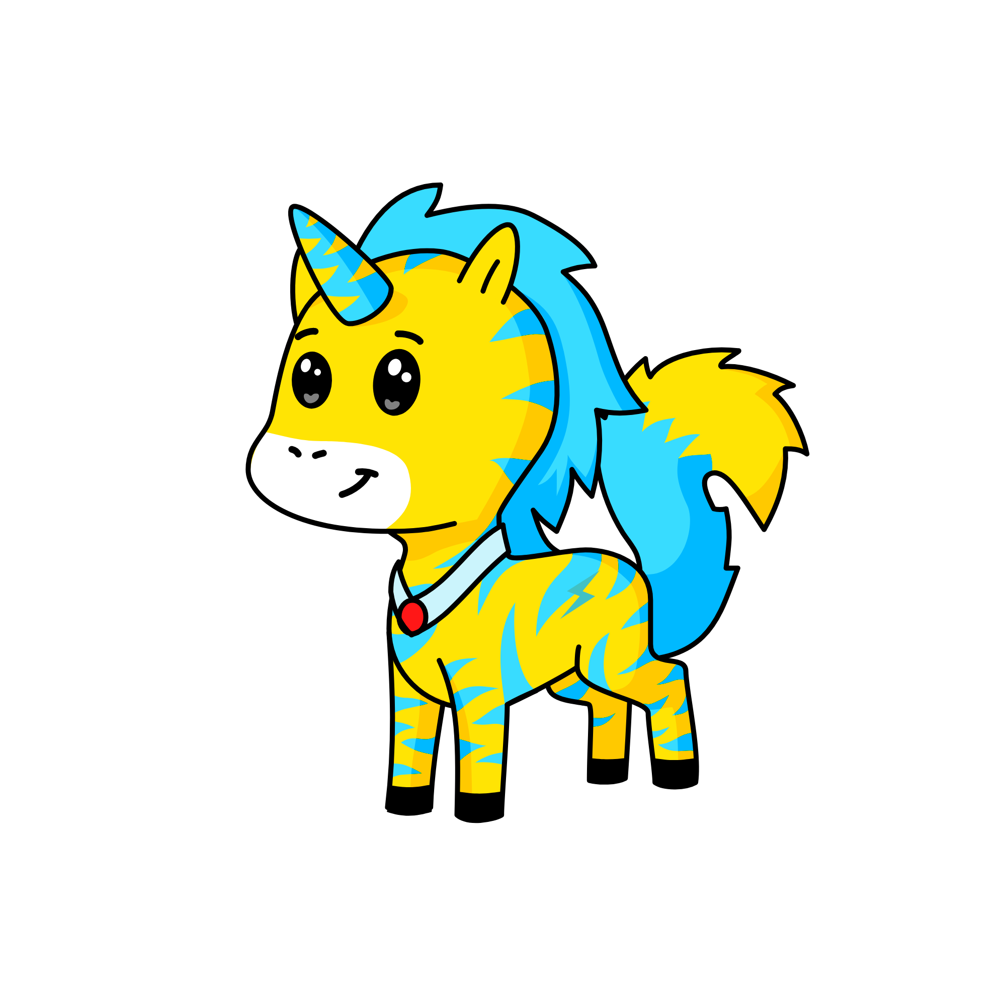 Flash, the unicorn